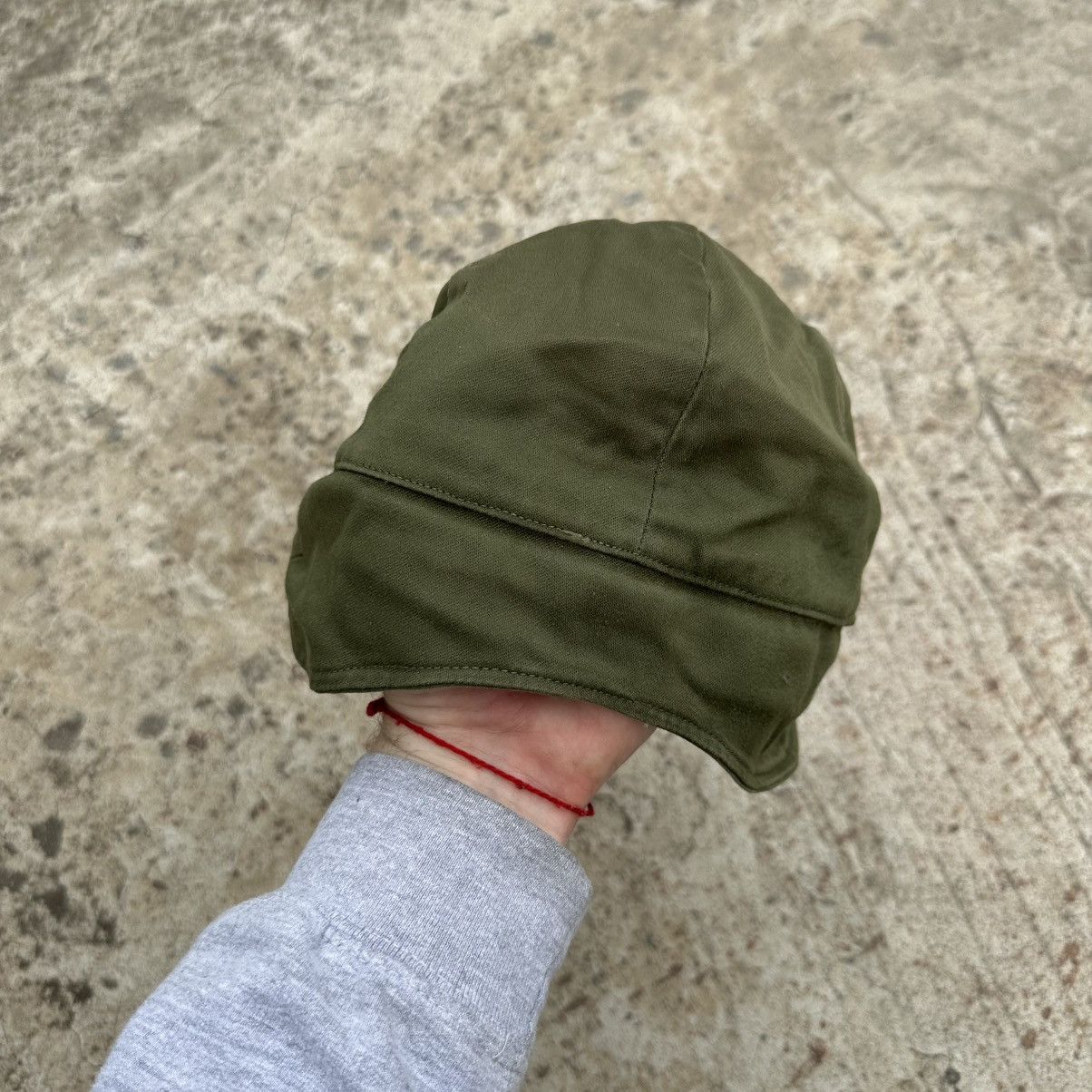 Designer × Japanese Brand Vintage Swedish Army Ear Flap Ear warmer Military Cap Hat 56 Size ONE SIZE - 5 Thumbnail