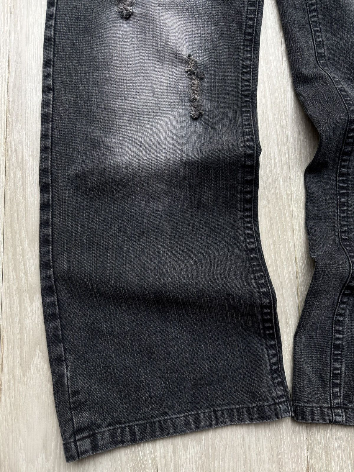 Japanese Brand IN THE ATTIC double waist flare jeans Size US 29 - 3 Thumbnail