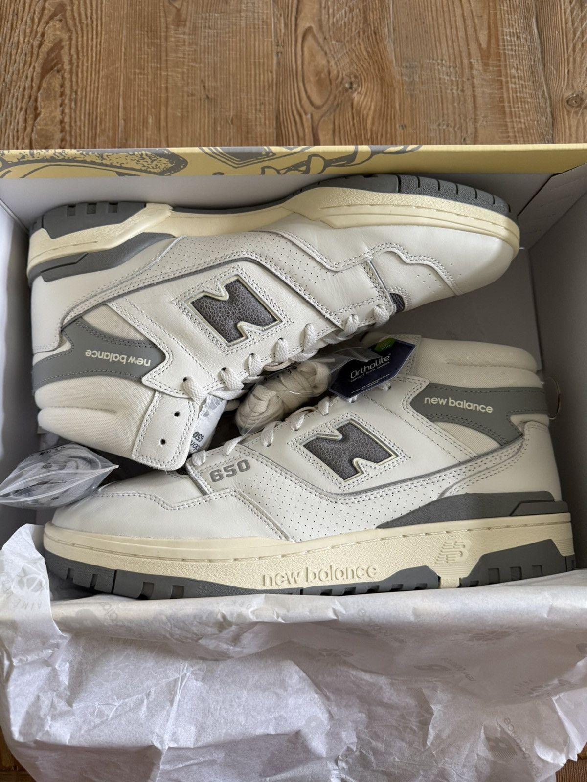 New Balance New Balance x Aime Leon Dore 650 Shoes White Size 13 Size US 13 / EU 46 - 6 Thumbnail