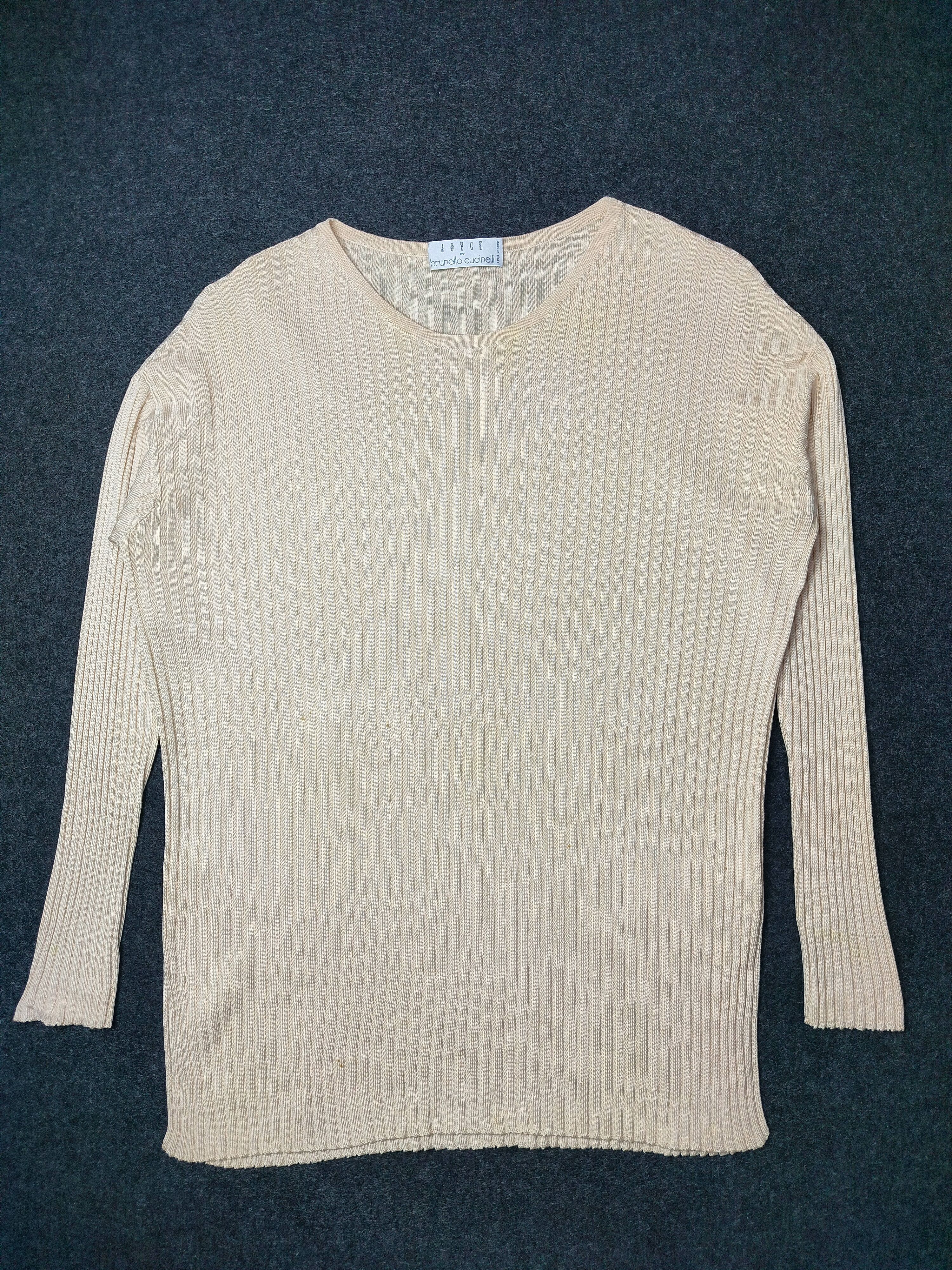 Brunello Cucinelli Vintage Joyce by Brunello Cucinelli Sweater Size US M / EU 48-50 / 2 - 1 Thumbnail