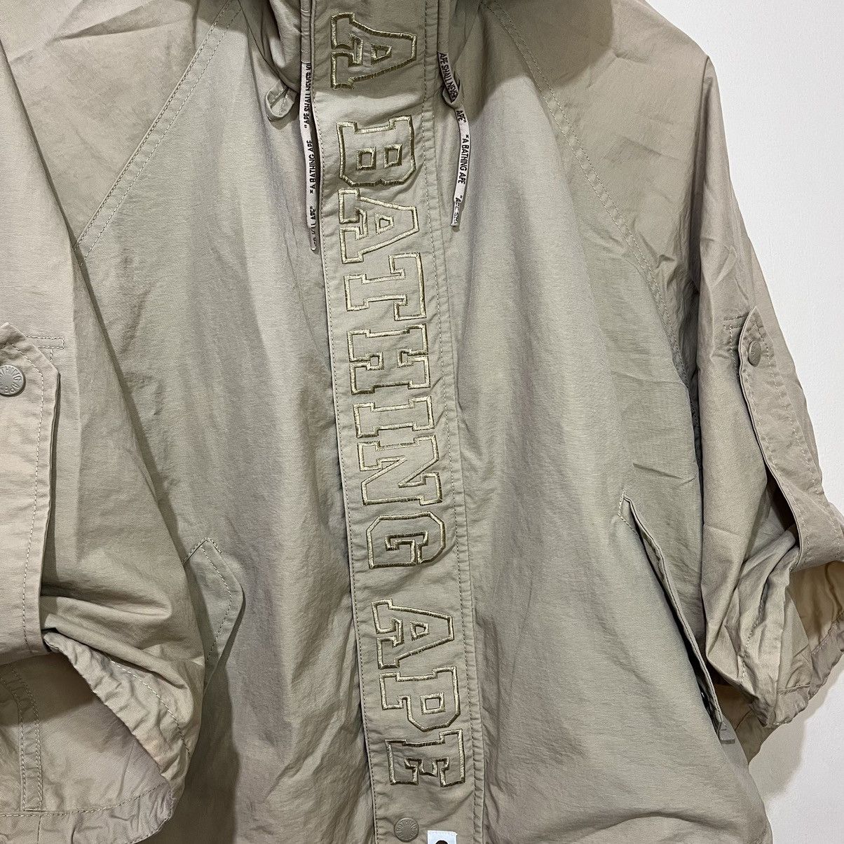 Bape Rare Bape Nylon Poncho Jacket Size ONE SIZE - 19 Thumbnail