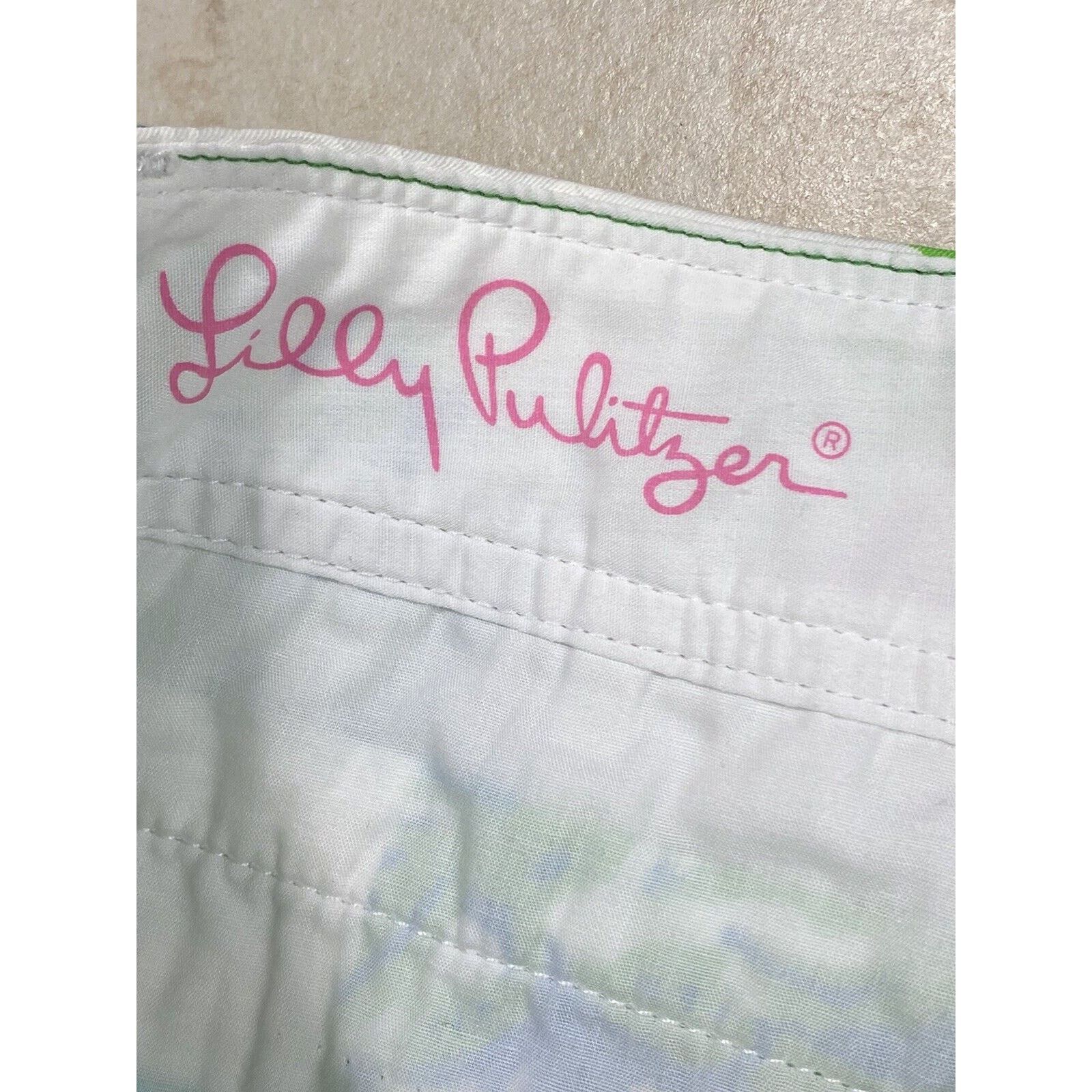 Lilly Pulitzer Lilly Pulitzer Callahan Shorts Jungle Patchwork Tropical Size 26" / US 2 / IT 38 - 4 Thumbnail