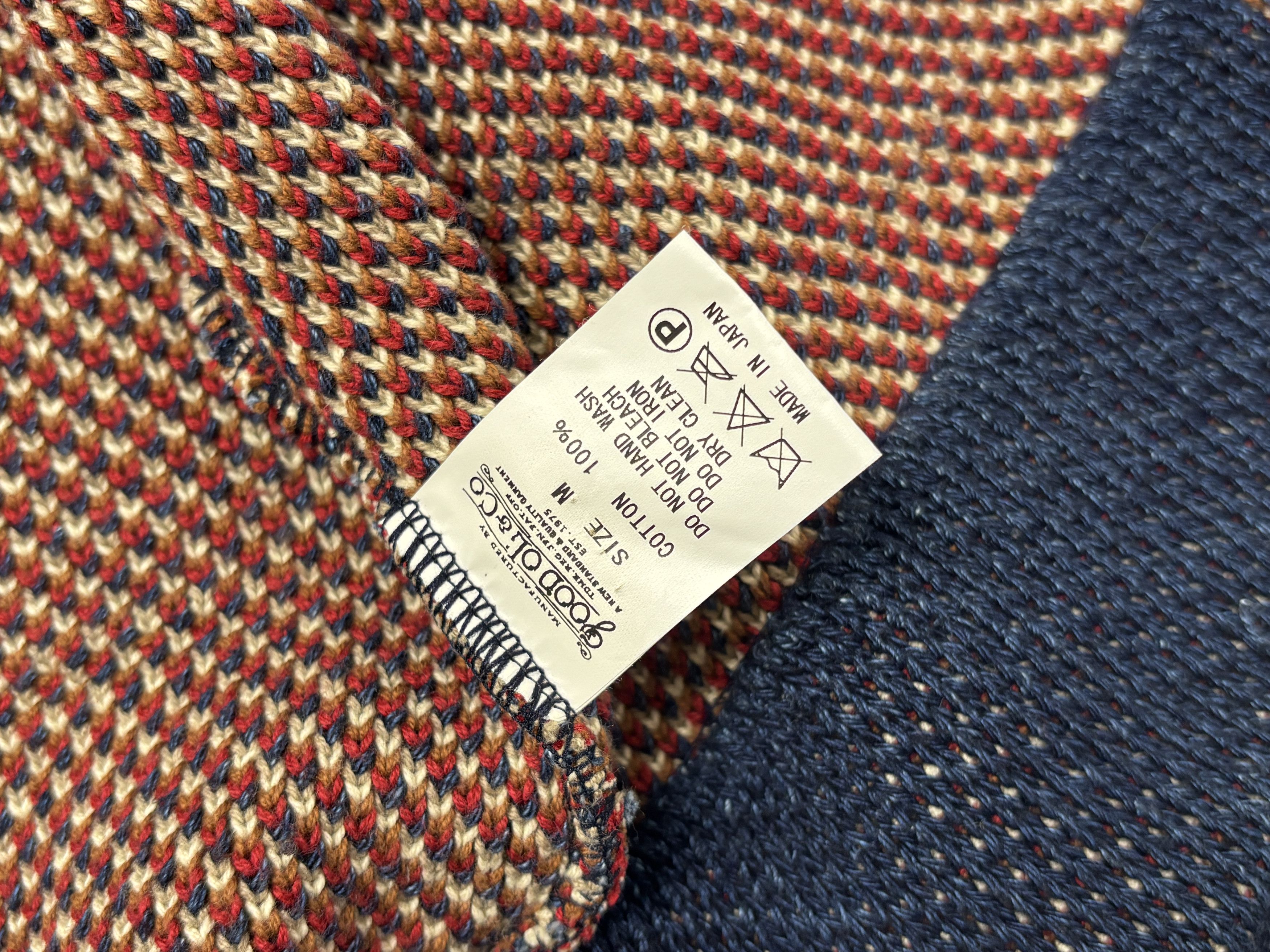 Japanese Brand Good Ol’ Shawl Collar Cardigan Southwestern Made in Japan Size US M / EU 48-50 / 2 - 7 Thumbnail