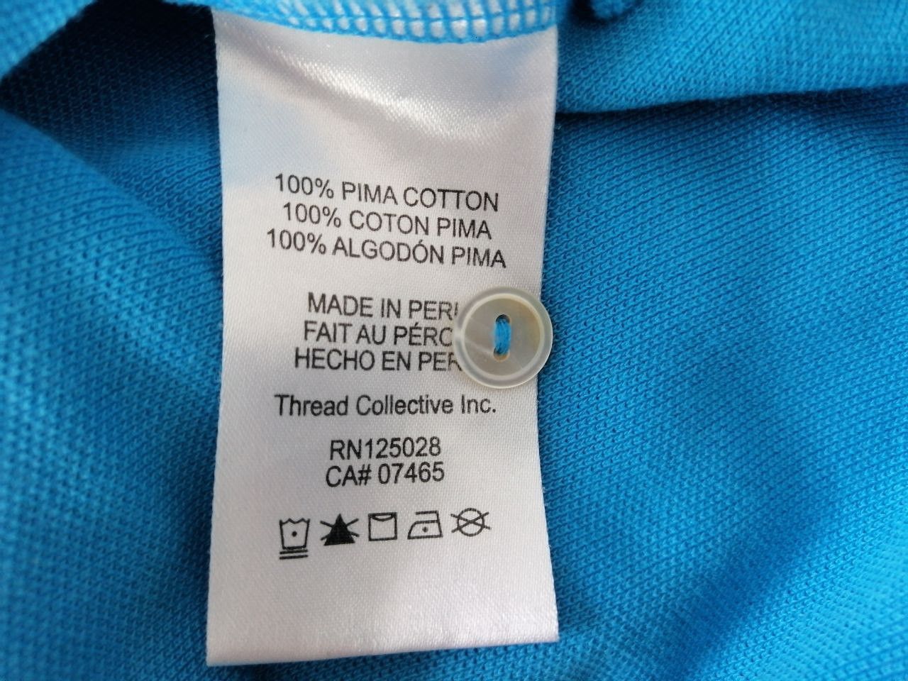 Psycho Bunny Psycho Bunny Hayfield Polo Electric Teal Size M Size US M / EU 48-50 / 2 - 6 Thumbnail