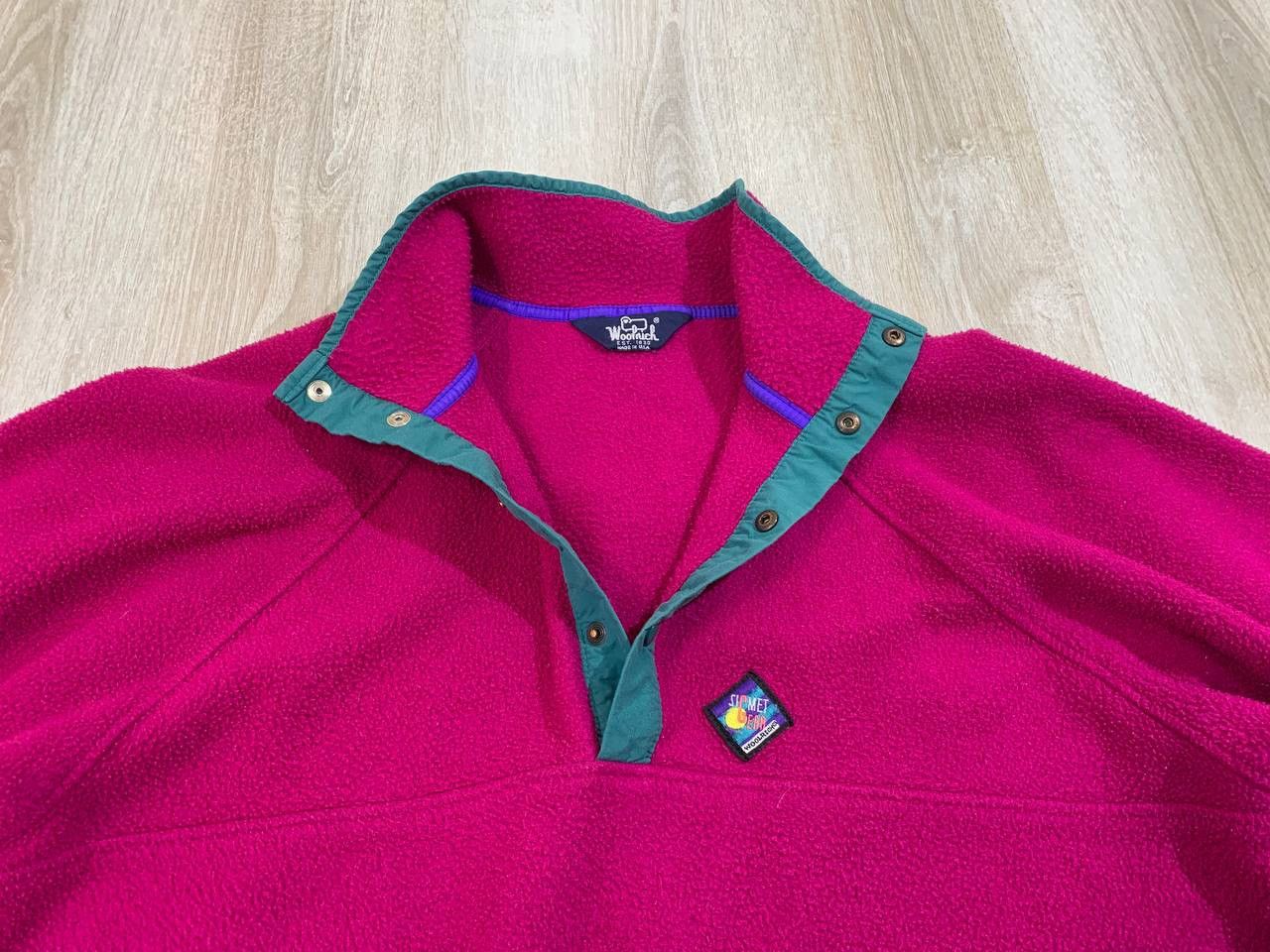 Woolrich Woolen Mills Mens vintage fleece jacket Woolrich Size M Size US M / EU 48-50 / 2 - 4 Thumbnail