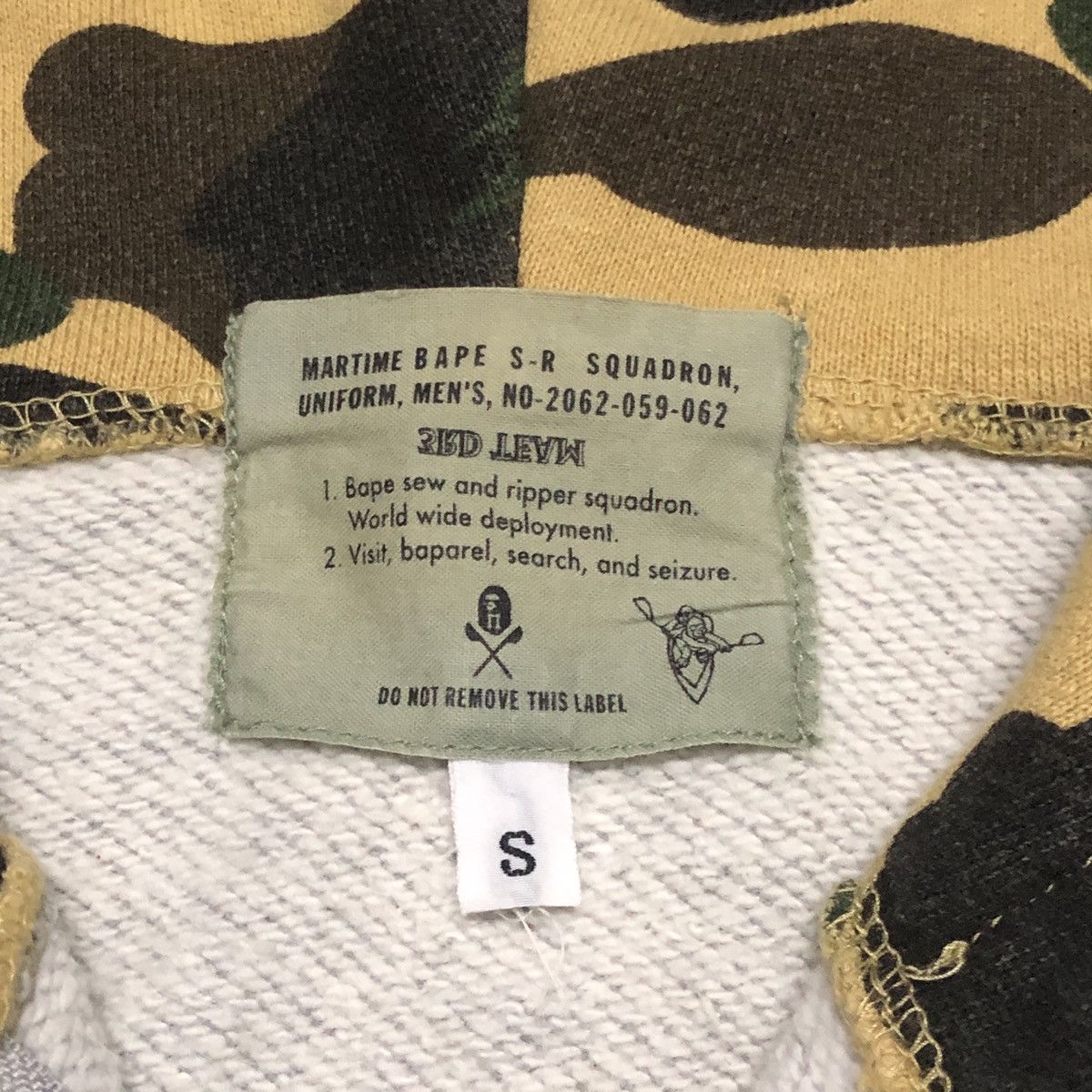 Bape BAPE 1st Camo One Point Full Zip Hoodie Size US S / EU 44-46 / 1 - 8 Thumbnail