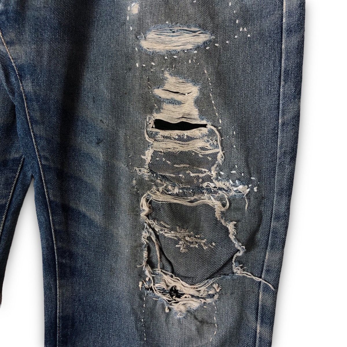 Vintage Vintage 90s Distressed Denim Jeans Size US 34 / EU 50 - 8 Thumbnail