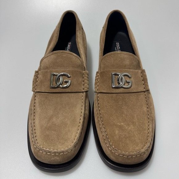 Dolce & Gabbana Dolce & Gabbana City Blanco Loafers Tan Men’s UK 11/US 12 Size US 12 / EU 45 - 2 Thumbnail