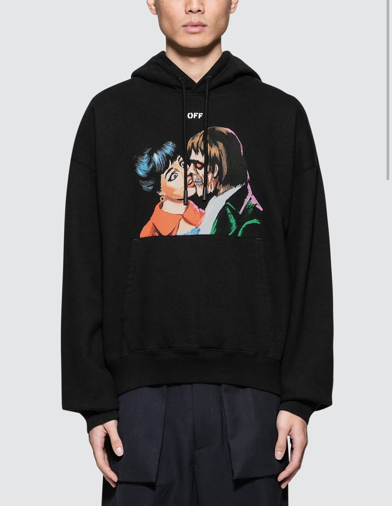 Off-White Off-White Kiss Over Hoodie Size US M / EU 48-50 / 2 - 1 Thumbnail