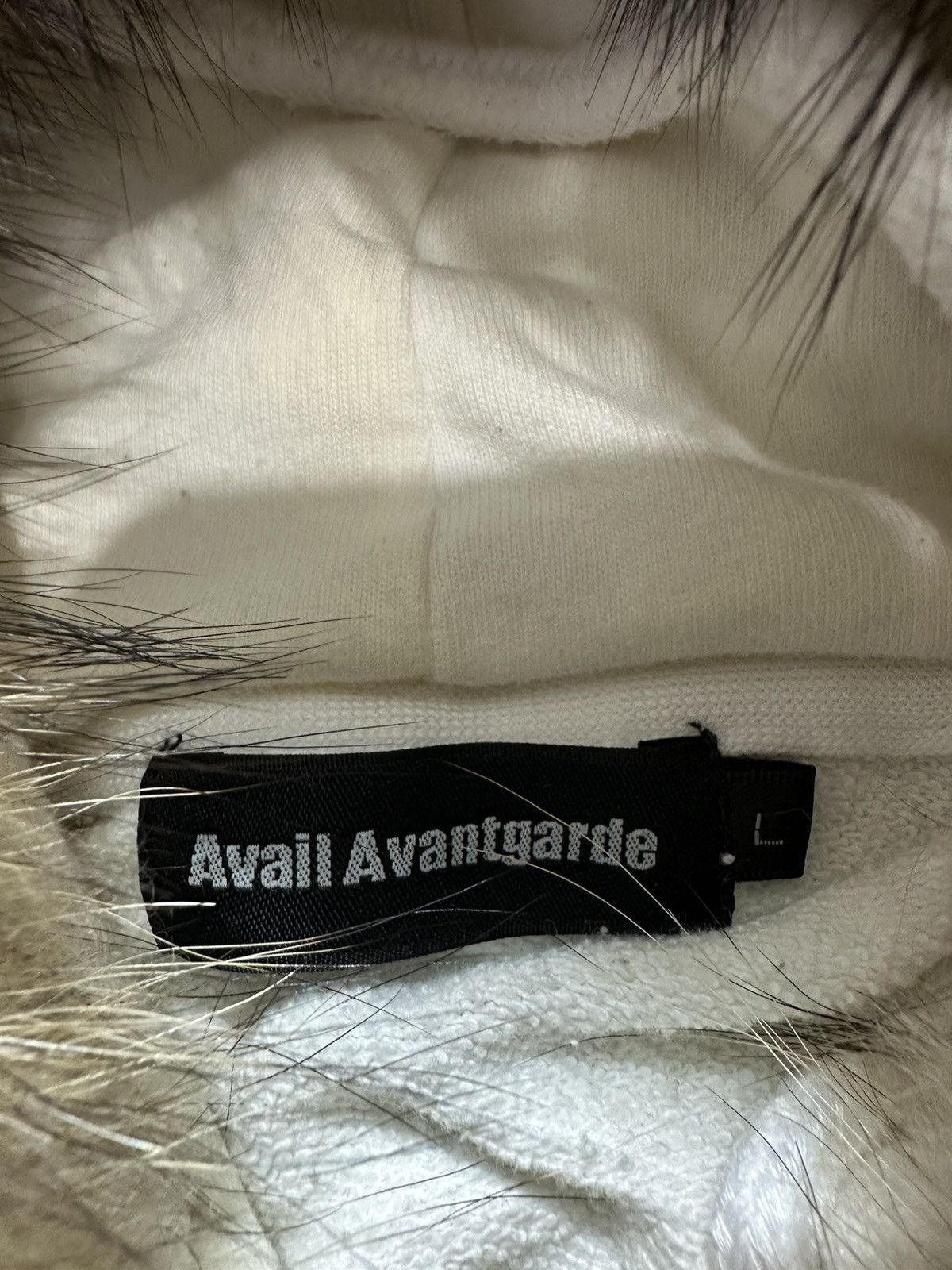 20471120 ARCHIVE AVAIL AVANTGARDE NUMBER 88 FUR HOODIE KAPITAL STYLE Size US M / EU 48-50 / 2 - 9 Thumbnail