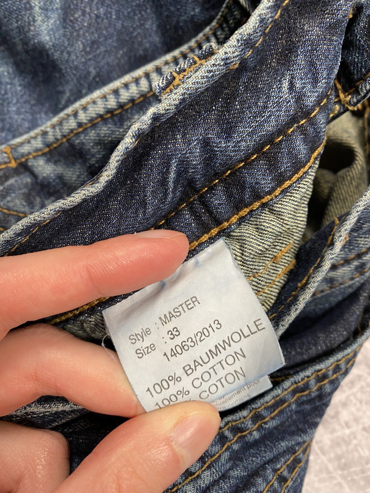 Freeman T. Porter Vintage loose blue avantgarde Freeman T.Porter jeans Size US 33 - 9 Thumbnail