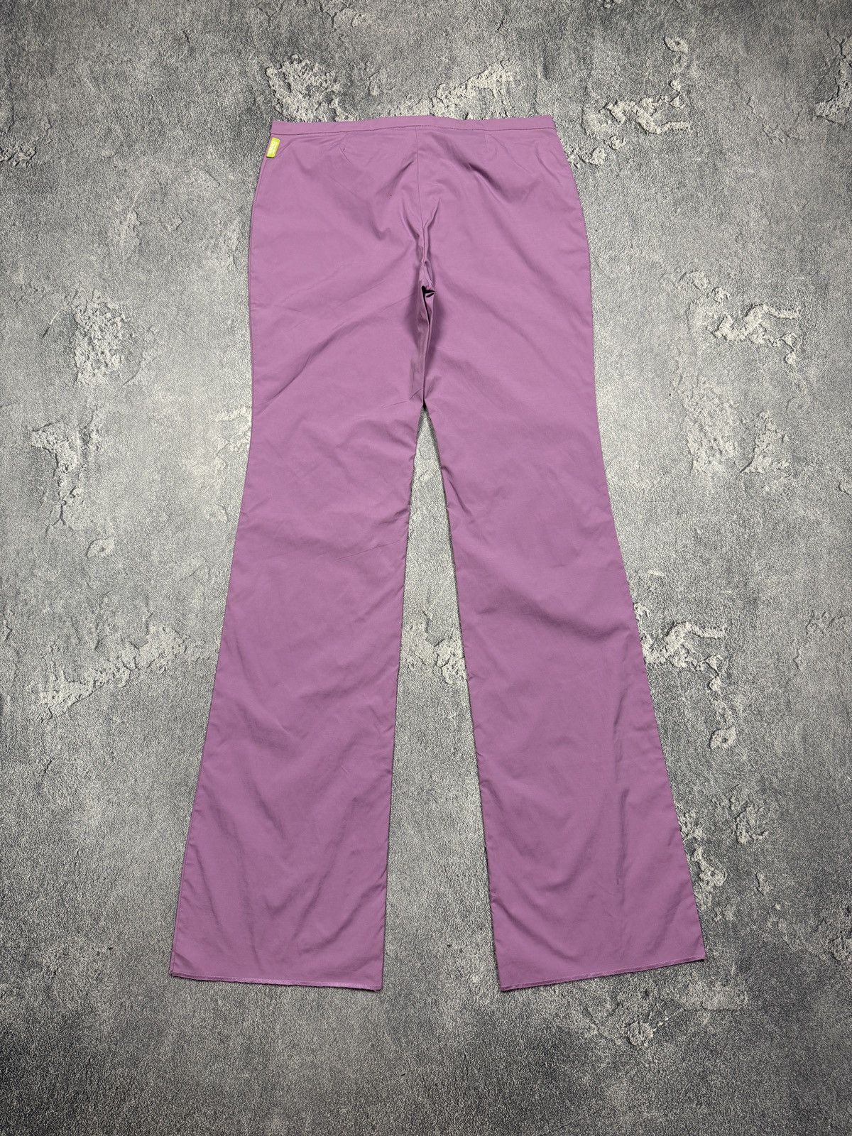 Versace VINTAGE Y2K VERSACE JEANS COUTURE PANTS LUXURY STREETWEAR Size 35" - 2 Thumbnail