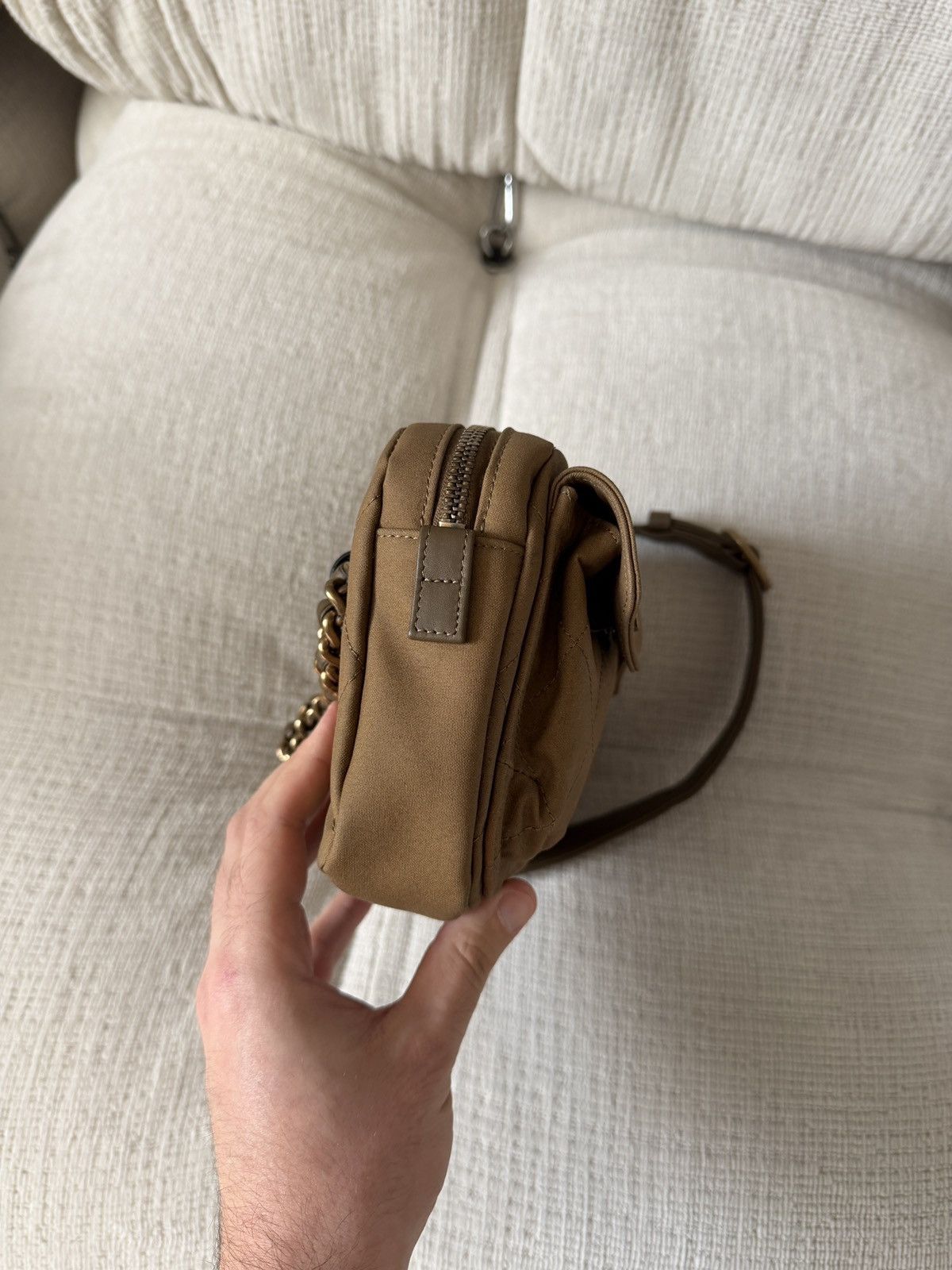 Chanel 20C Cruise Collection Belted Khaki Green / Brown Waist Bag Size ONE SIZE - 15 Thumbnail