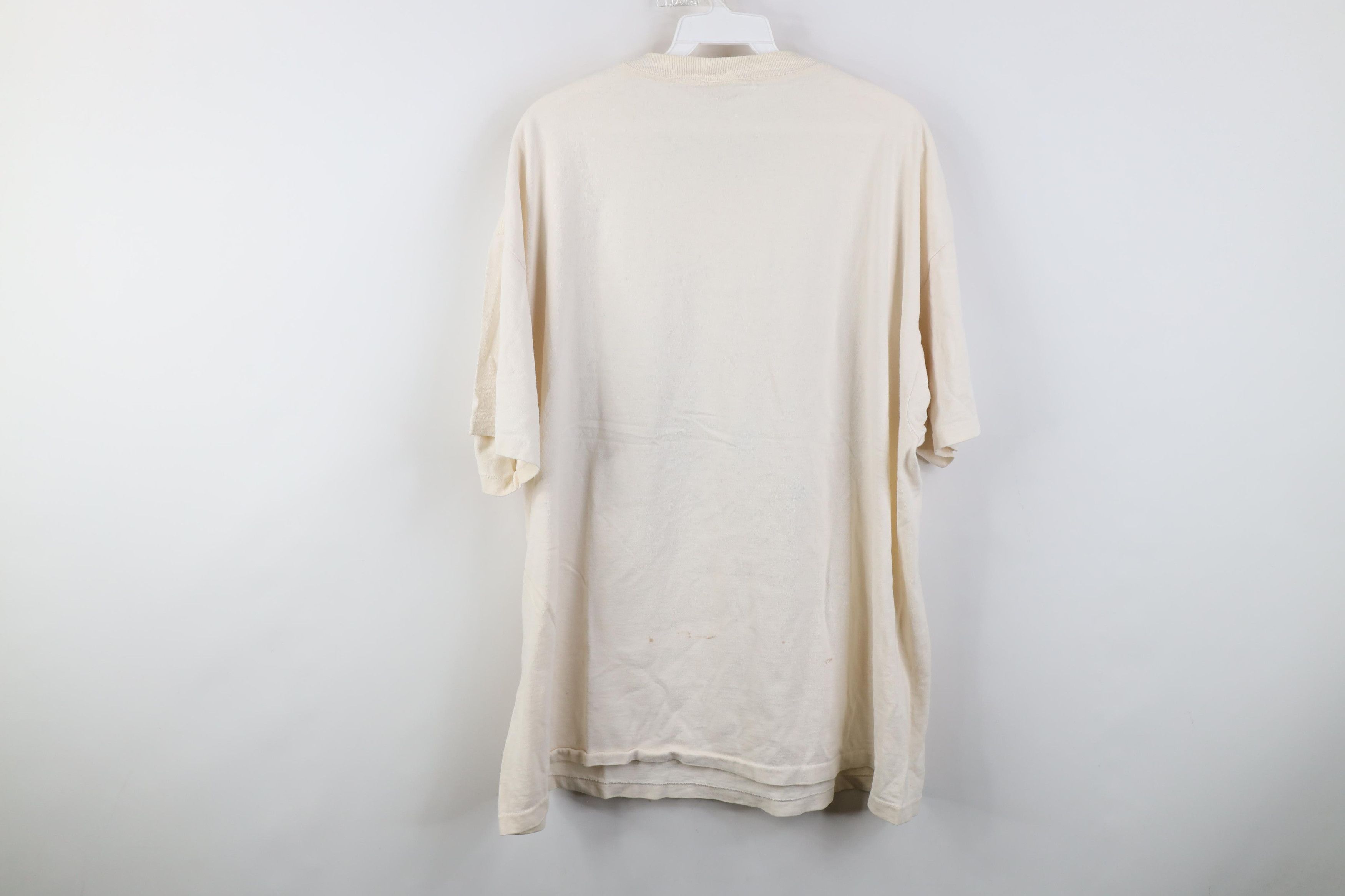 Vintage Vintage 90s Streetwear The Herb Garden T-Shirt Beige USA Size ONE SIZE - 14 Thumbnail
