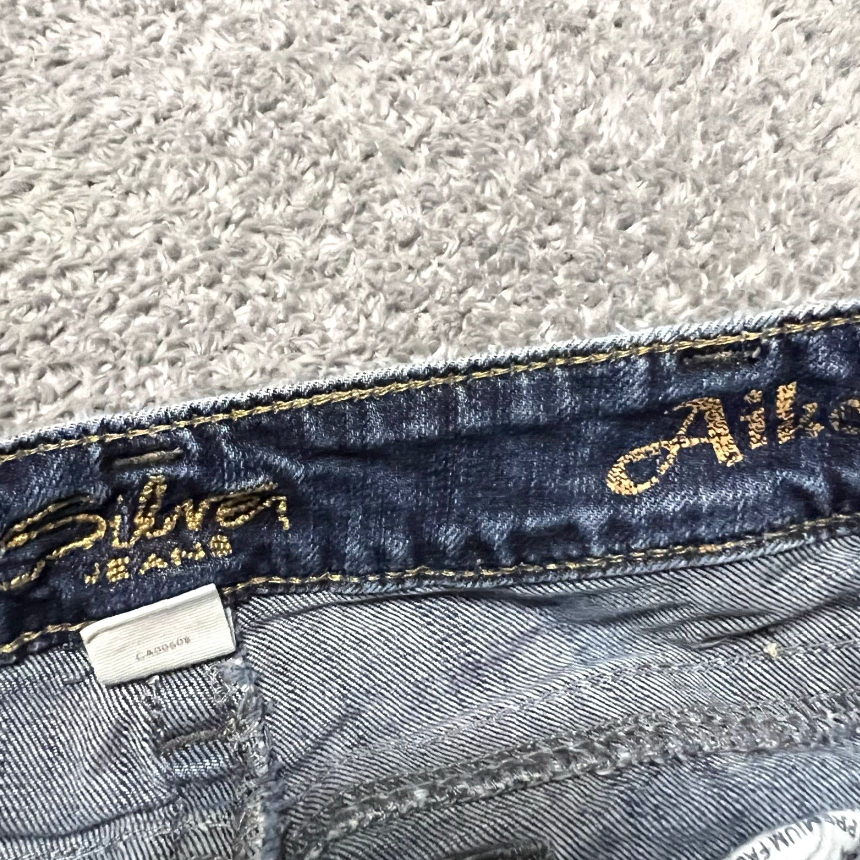 Silver Jeans Co. Silver Jeans Co. Capri Pants Womens 30 Aiko Denim Thick Stitch Blue 32x22 Regular Tapered? Size 30" / US 8 / IT 44 - 5 Thumbnail