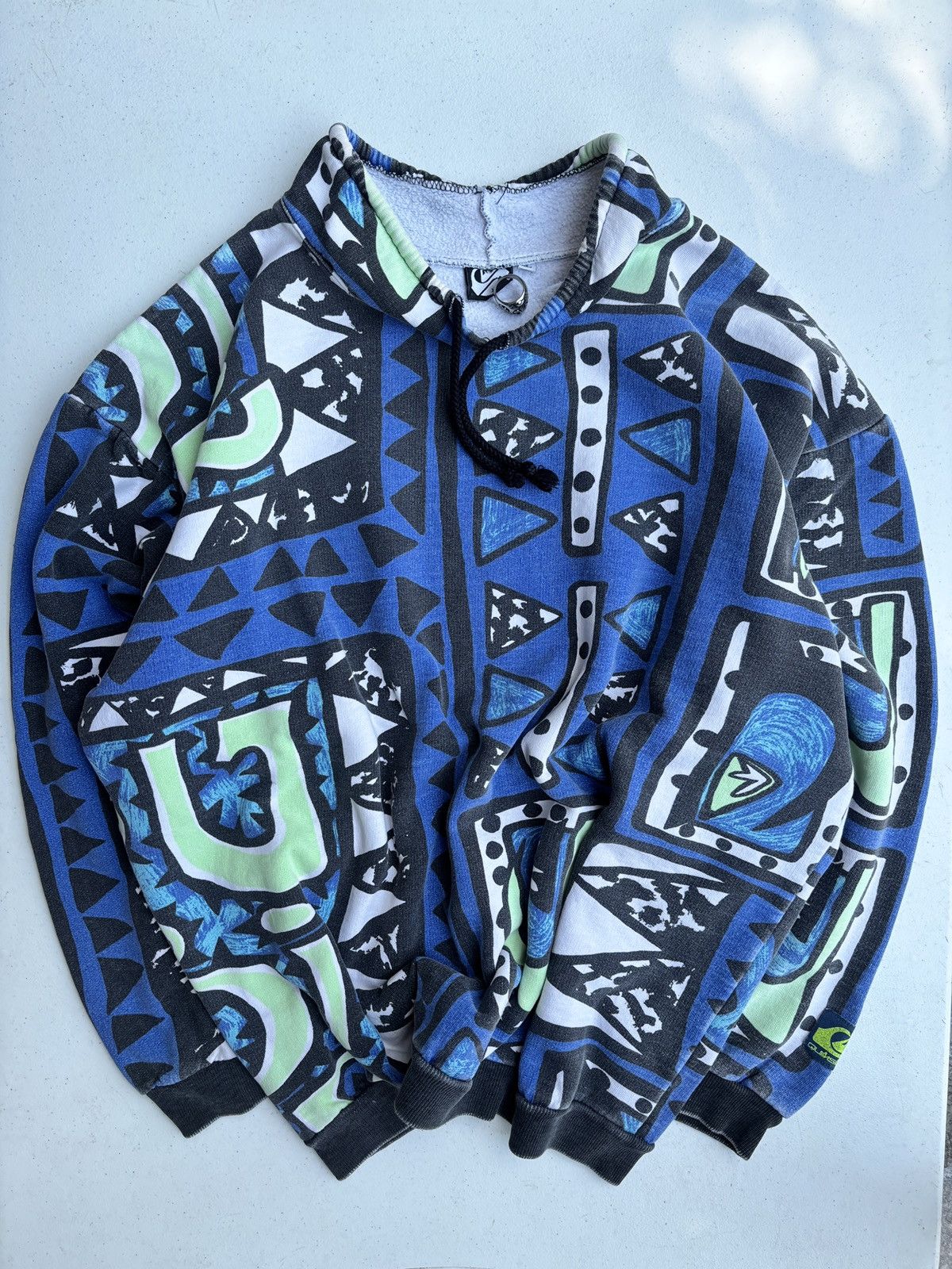 Quiksilver Rare 80s Quiksilver jacket AOP Size US L / EU 52-54 / 3 - 1 Thumbnail