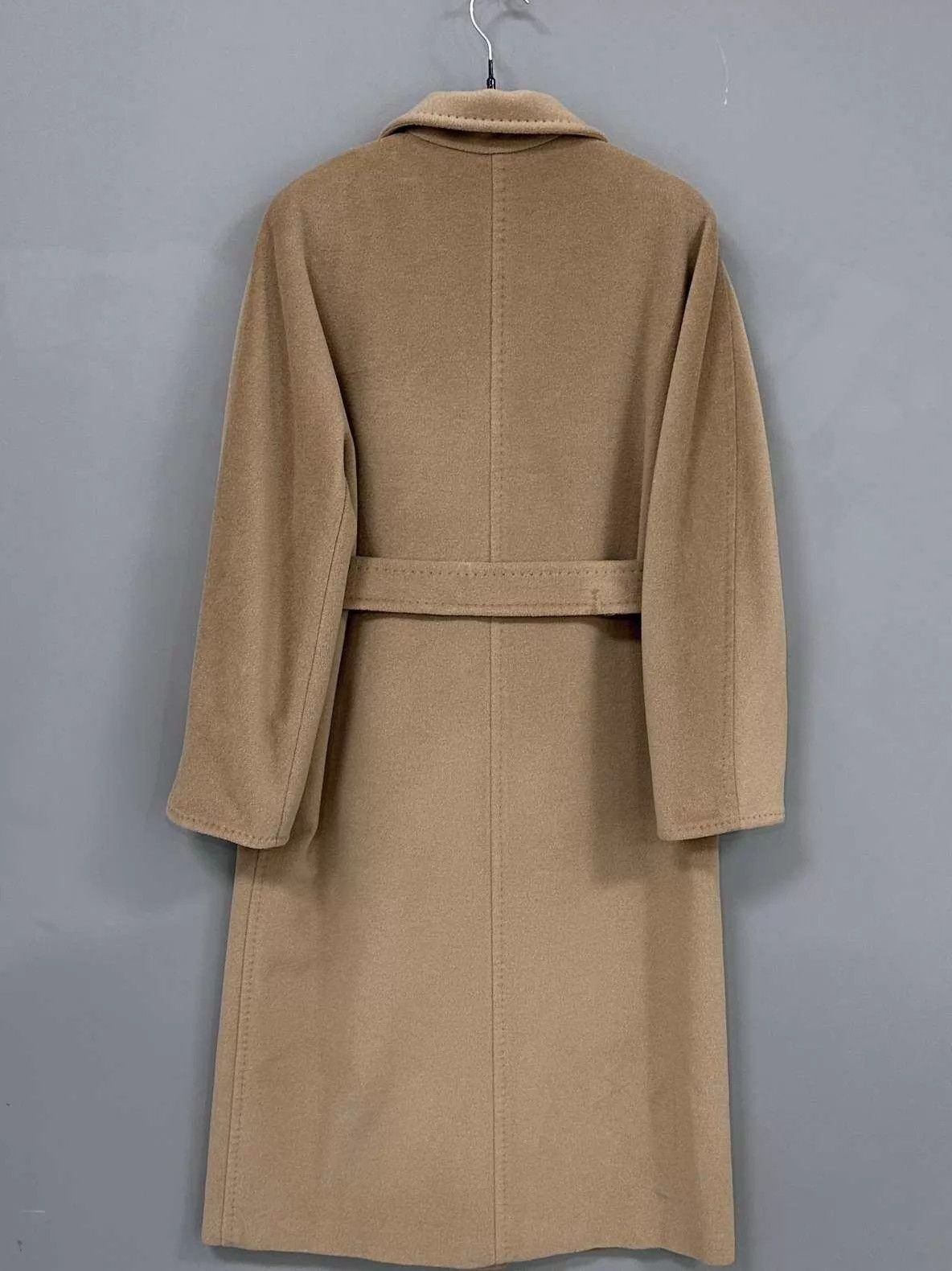 Max Mara MaxMara 101801 Camel Long Overcoat 36 New with Tags Size XS / US 0-2 / IT 36-38 - 3 Thumbnail