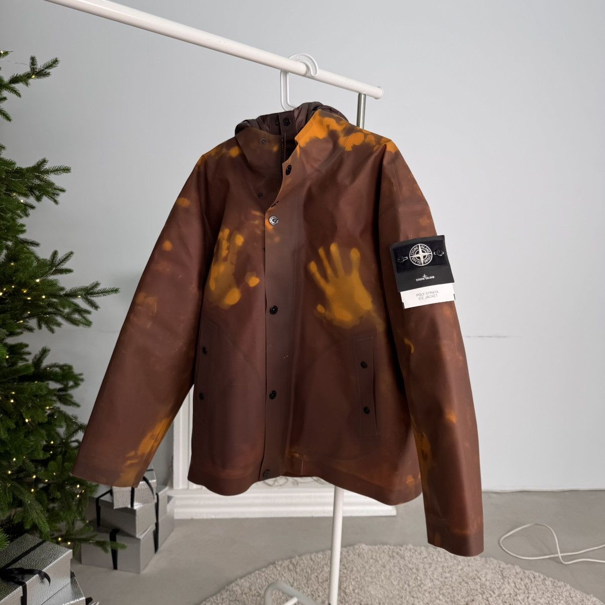 Stone Island Stone Island Ice Jacket poly strata Size US XXL / EU 58 / 5 - 1 Thumbnail