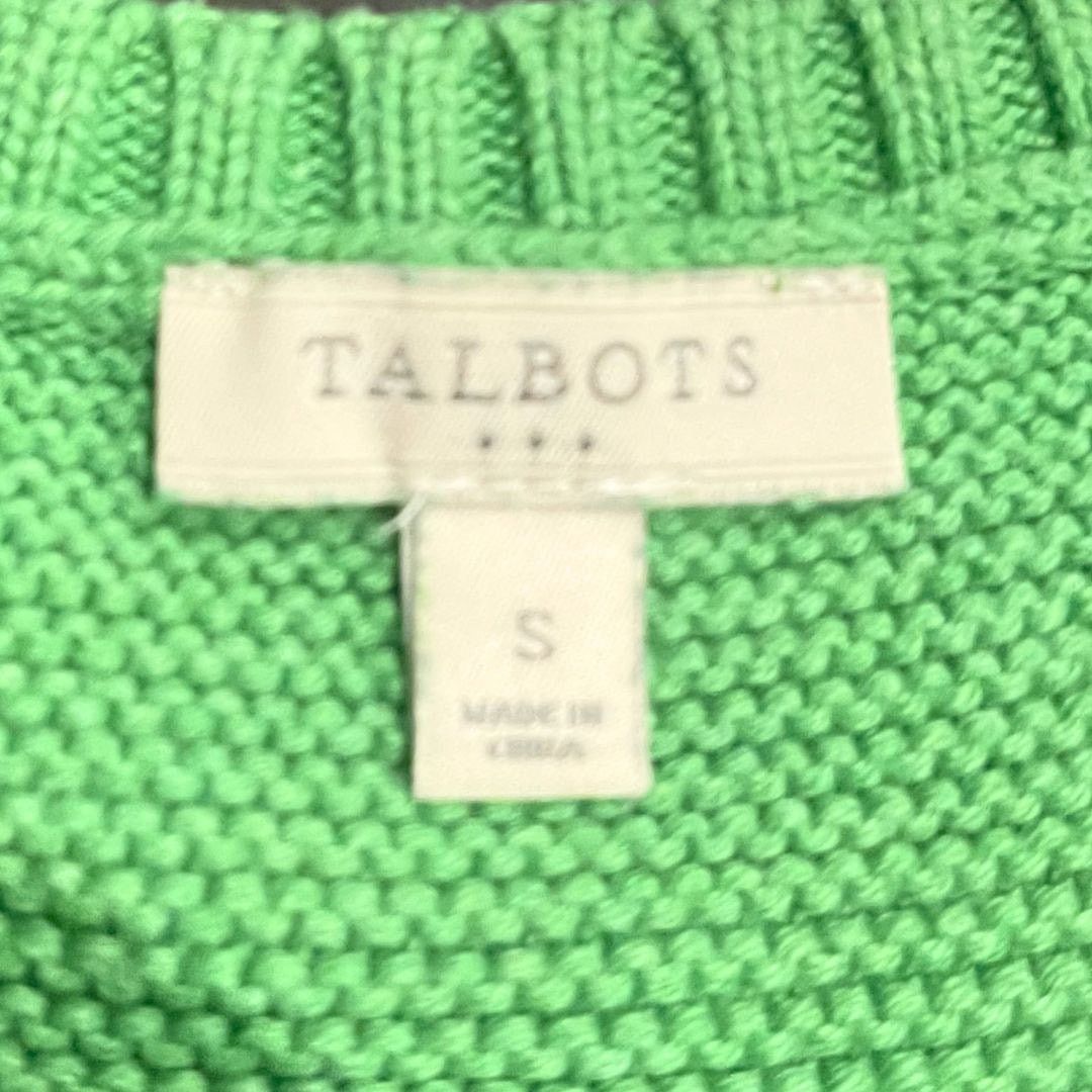 Talbots Long Sleeve Crewneck Cable Knit Pullover Sweater Fair Isle Size S / US 4 / IT 40 - 3 Thumbnail