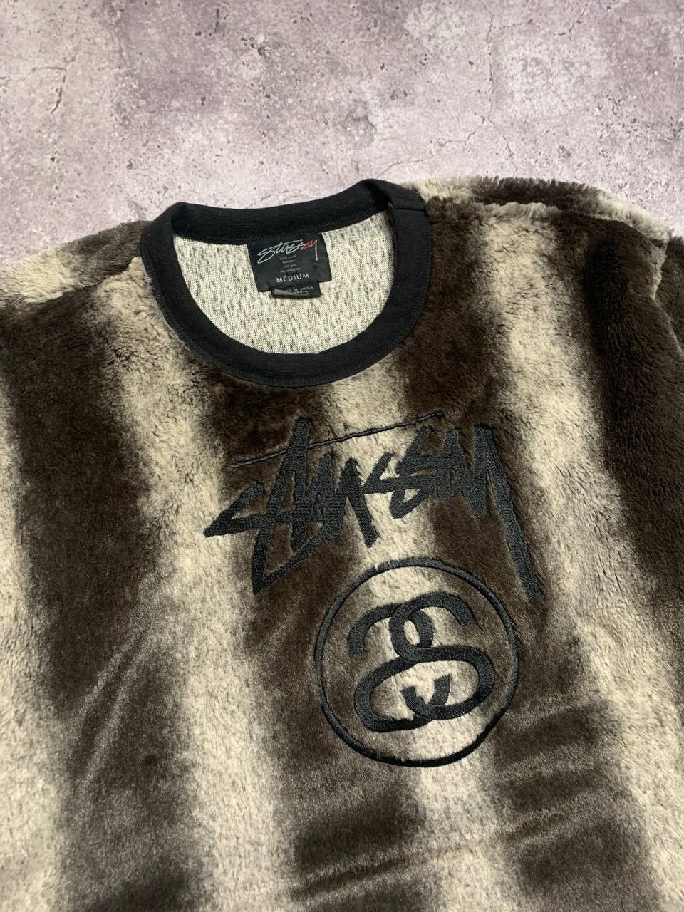 Stussy Vintage Stussy Sweatshirt Rare 90s Baggy Style Brown Size US S / EU 44-46 / 1 - 2 Thumbnail