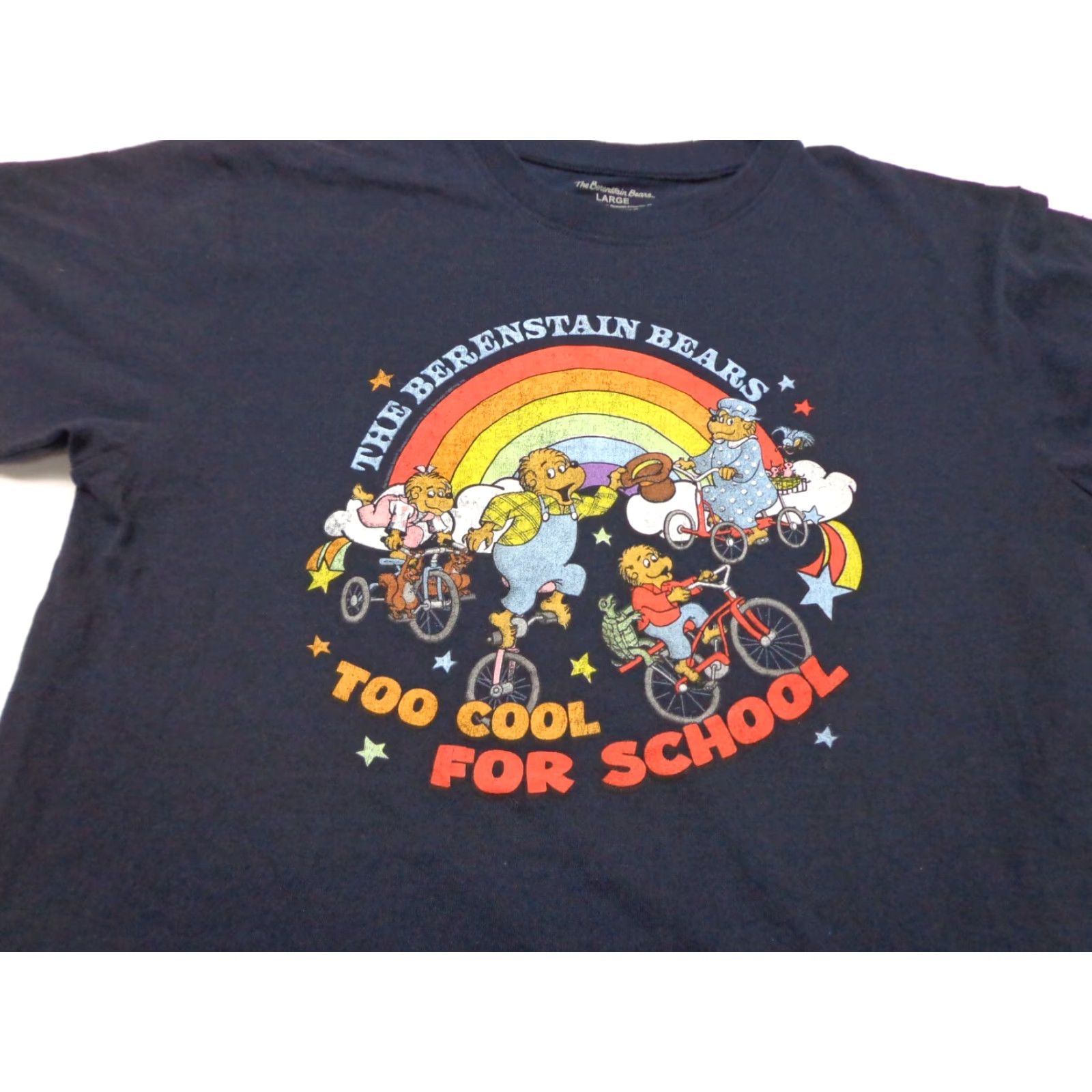 Vintage The Berenstain Bears T-Shirt L Adult Unisex Short Sleeve Blue Cotton Blend Shirt Size US L / EU 52-54 / 3 - 2 Thumbnail