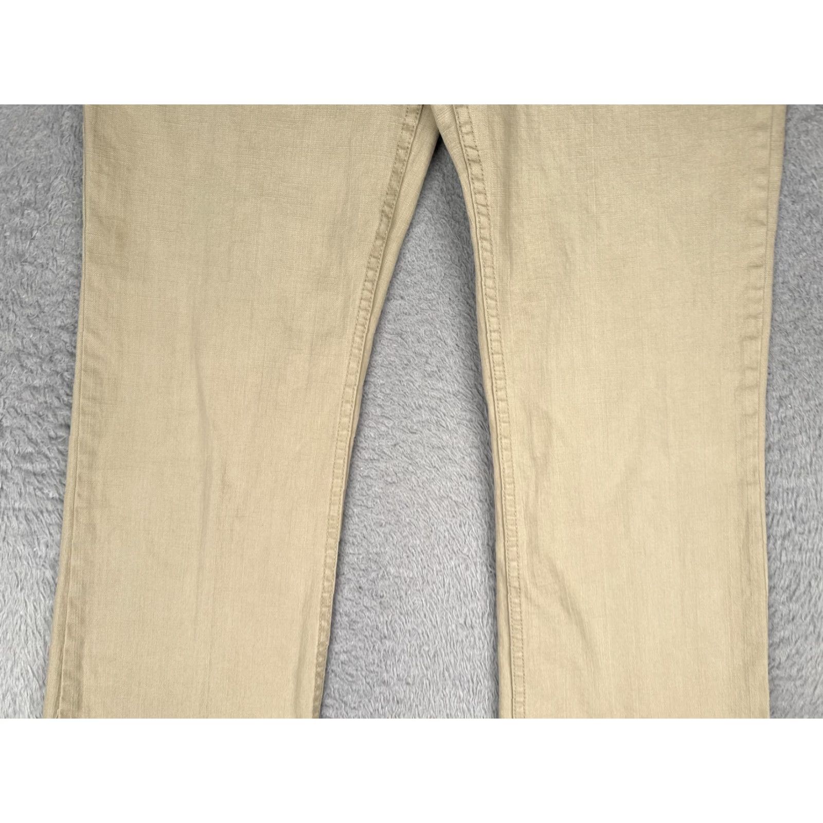 Vintage VINTAGE Gianni Bini Jeans Womens 8 Beige Mid Rise Straight Denim 30x33 Size 30" / US 8 / IT 44 - 3 Thumbnail