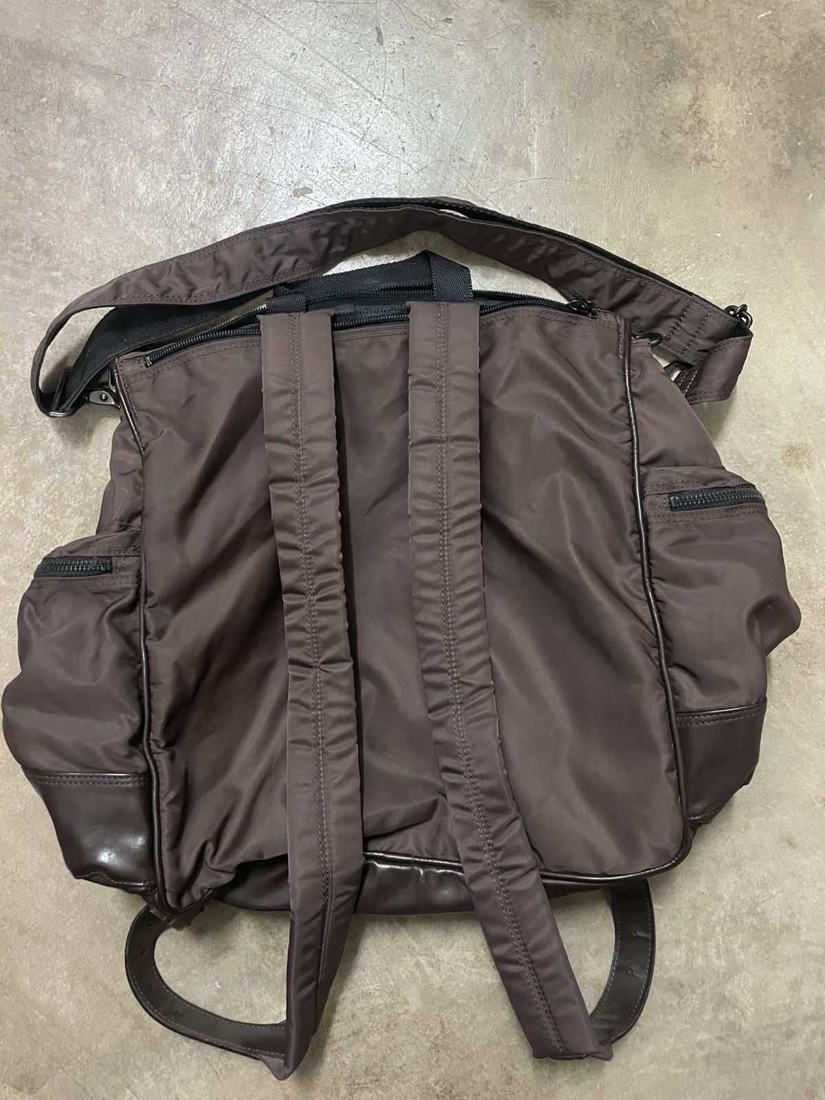Yohji Yamamoto Yohji Yamamoto POUR HOMME Y’saccs Two Ways Bags Size ONE SIZE - 4 Thumbnail