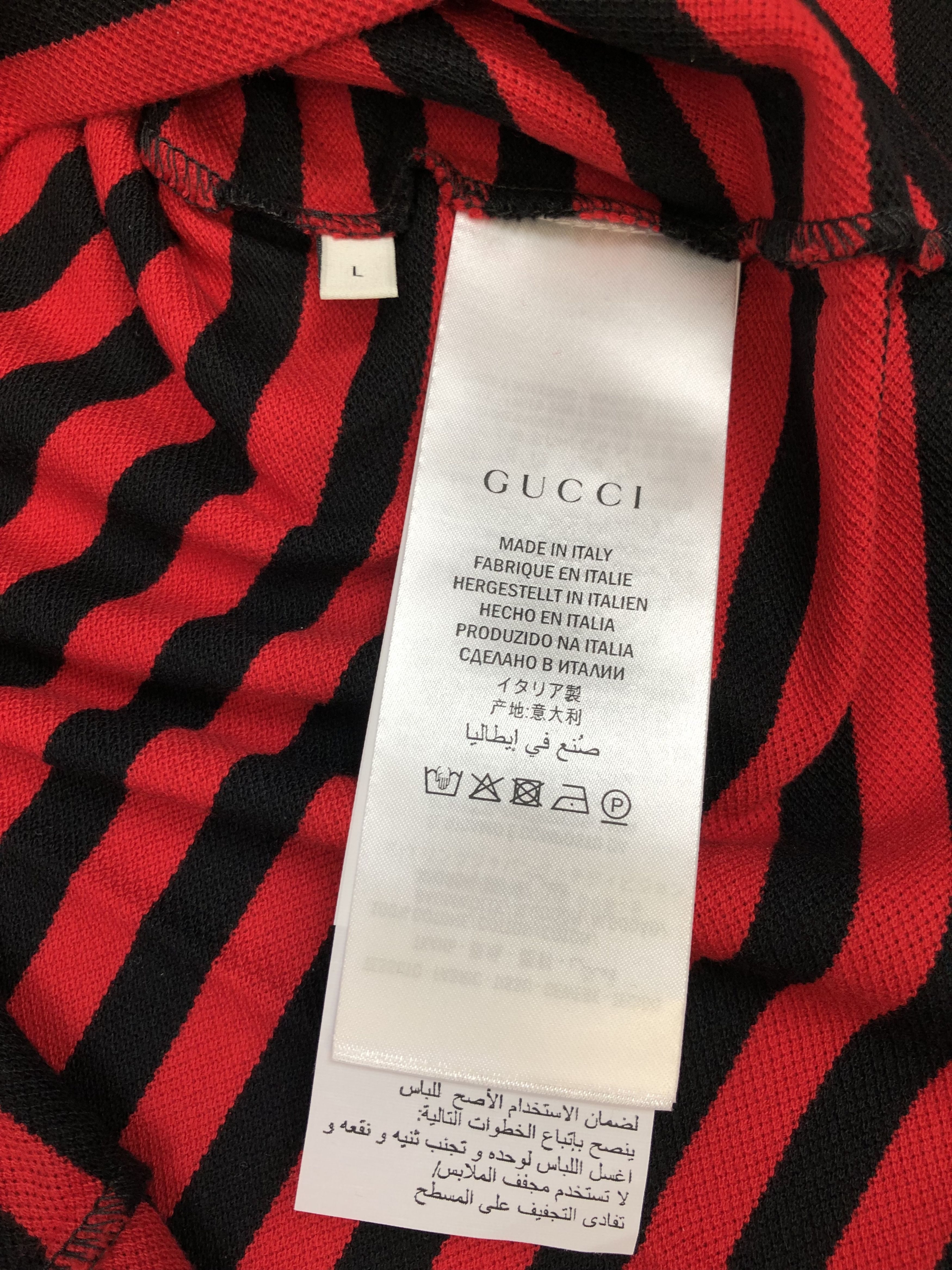 Gucci Men's Gucci Bee Polo Size US L / EU 52-54 / 3 - 4 Thumbnail