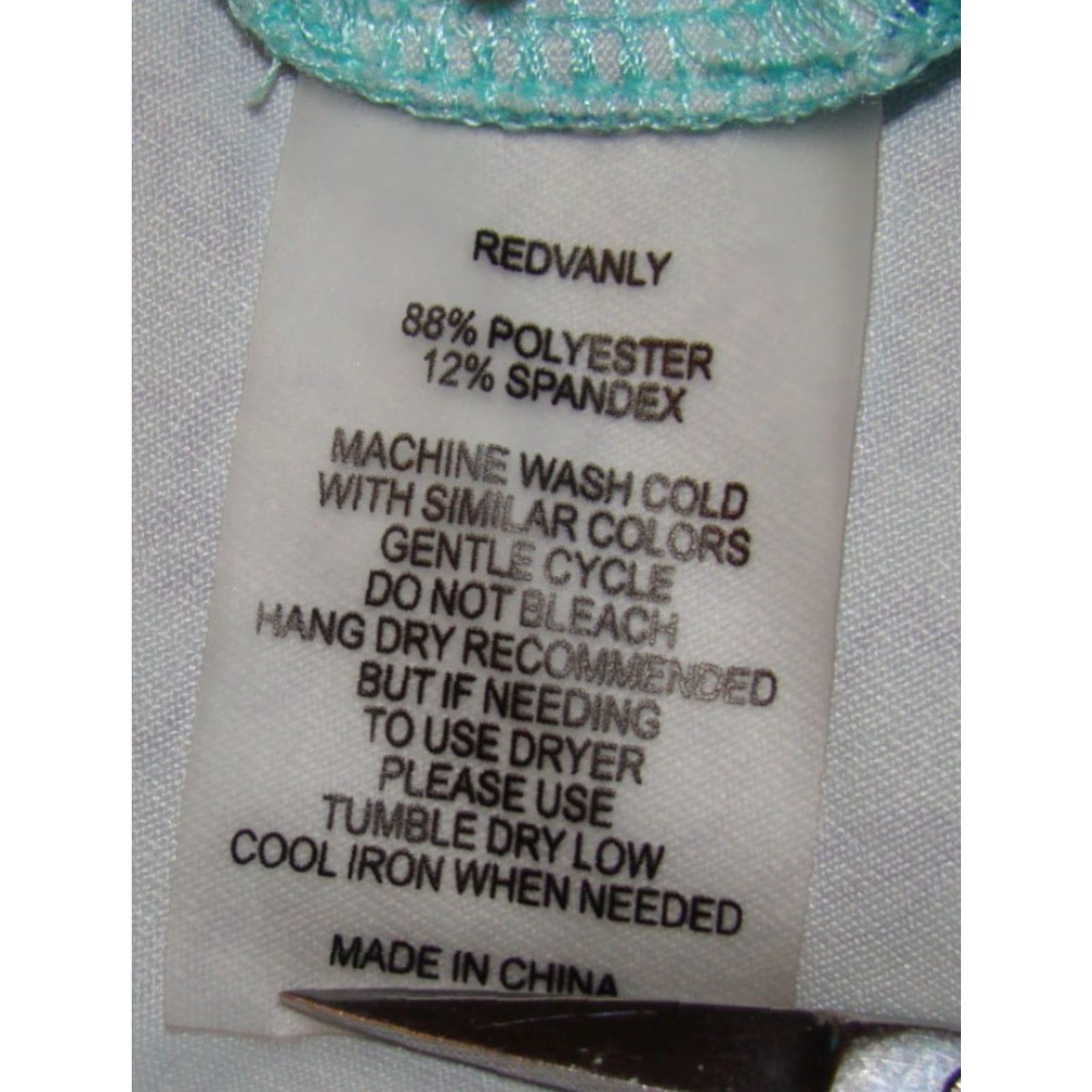 Vintage Redvanly Mens Polo Shirt Short Sleeve Golf Embroidered Blue Green L Casual, Activewear, Travel, Party/Cocktail Men Shirts Size US L / EU 52-54 / 3 - 5 Thumbnail