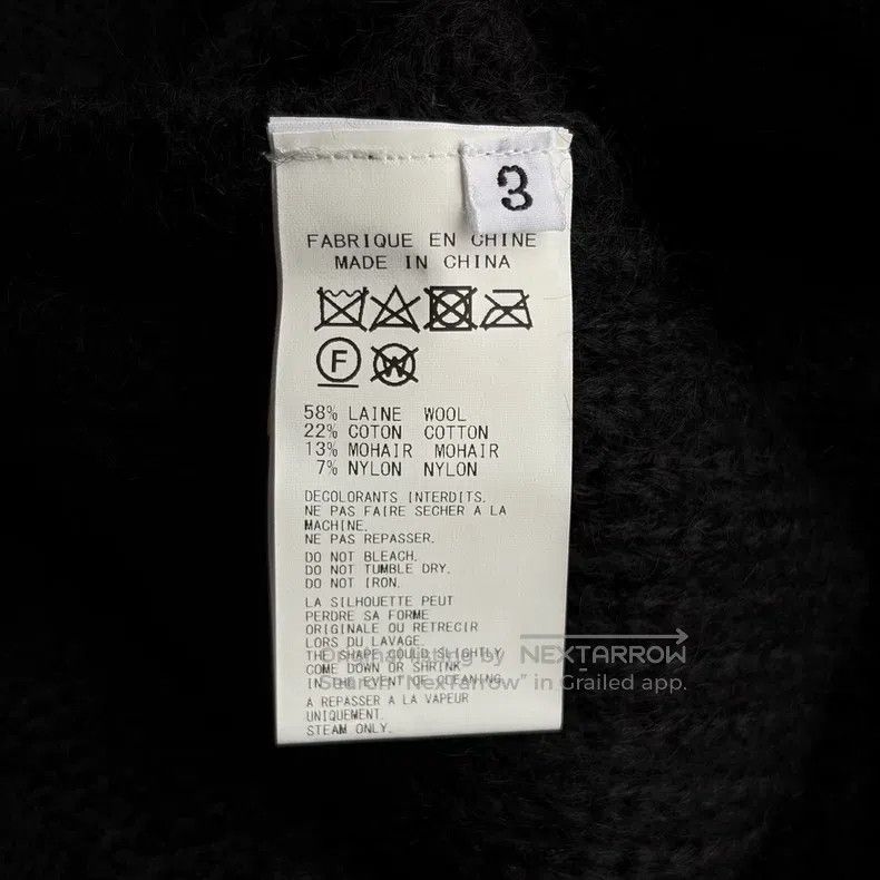 Yohji Yamamoto YOHJI YAMAMOTO Fuzzy Vintage Patchwork Sweater Size US L / EU 52-54 / 3 - 8 Thumbnail