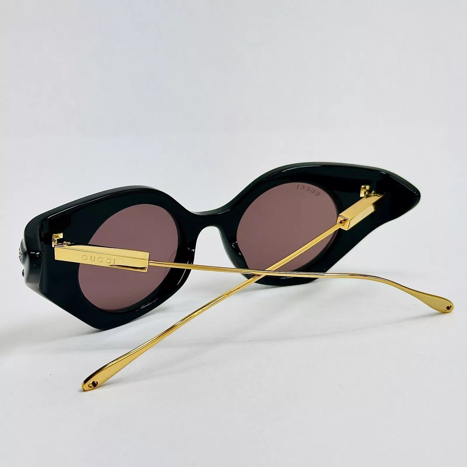 Gucci GUCCI HOLLYWOOD FOREVER 1327 Black Gg1327S Sunglasses 001 Size ONE SIZE - 6 Thumbnail
