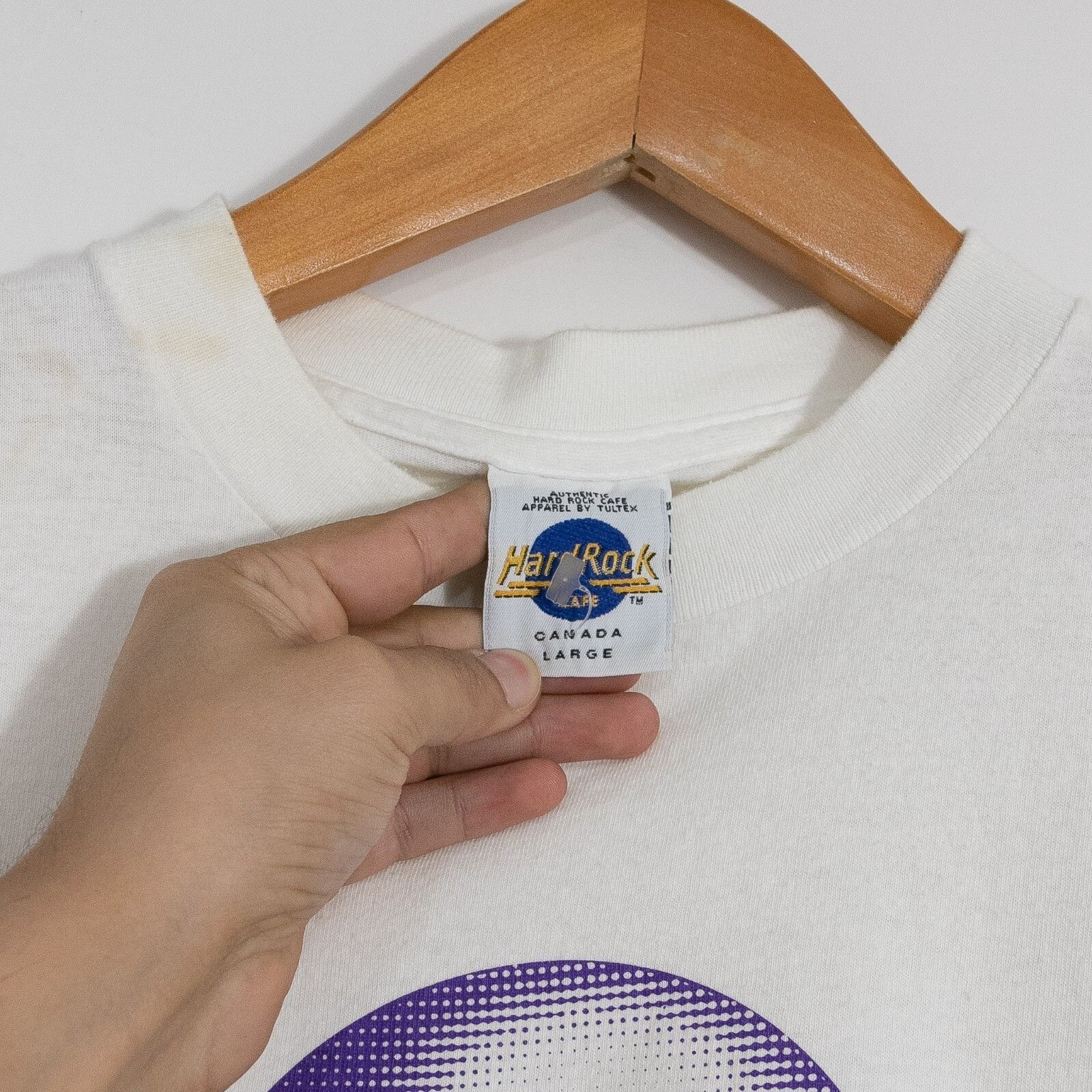 Vintage Vintage 80s Hard Rock Cafe T Shirt Large - Toronto Sky Dome Size US L / EU 52-54 / 3 - 7 Thumbnail