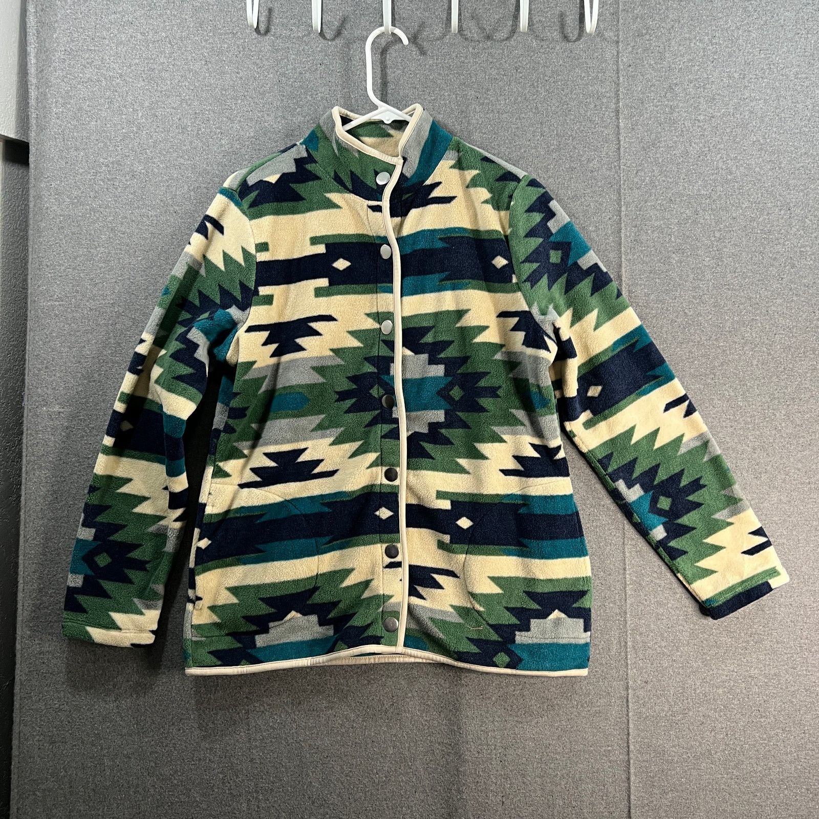 Other Denim & Co. Canyon Retreat Southwest Printed Fleece Jacket Size S / US 4 / IT 40 - 1 Thumbnail