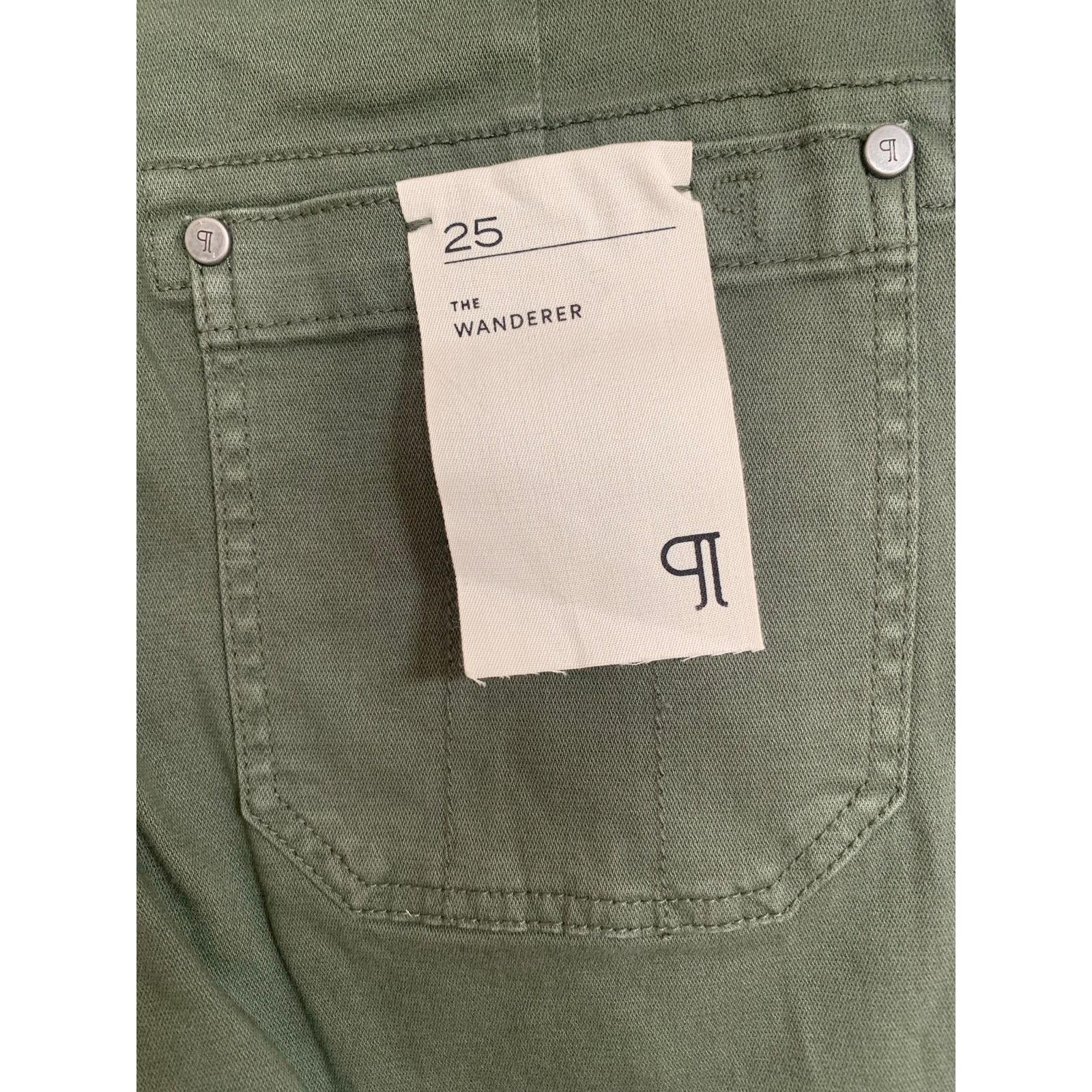 Anthropologie NWT Anthropologie Pilcro Wanderer Mid-Rise Relaxed-Leg Pants Size 25" / US 0 / IT 36 - 7 Thumbnail