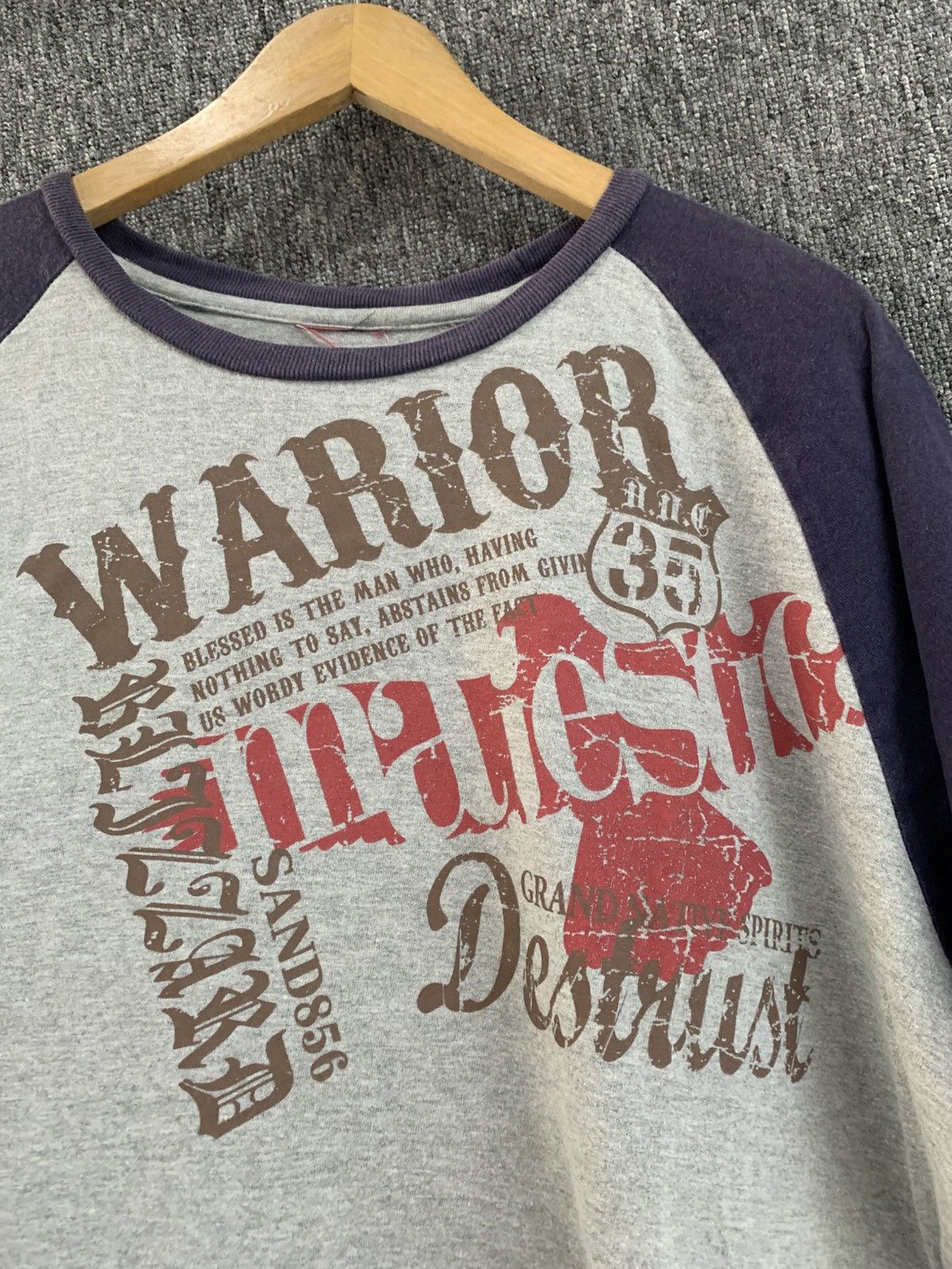 Hysteric Glamour Majestica Warrior Poem Gothic Short Sleeve Size US XL / EU 56 / 4 - 3 Thumbnail