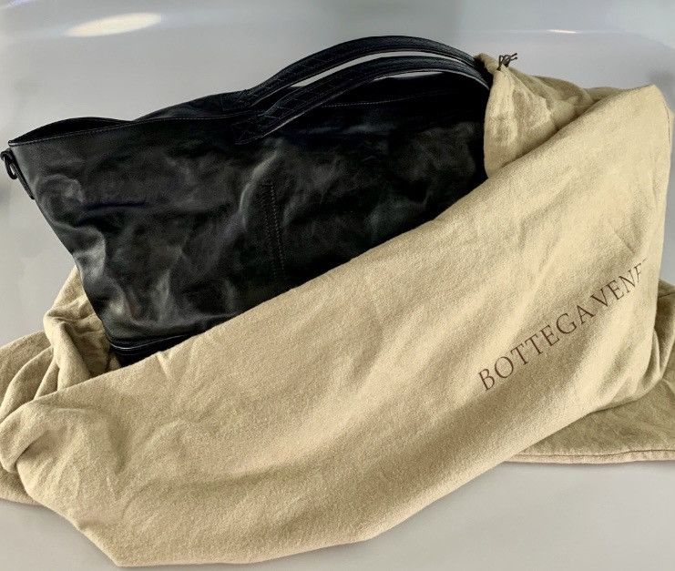 Bottega Veneta BV 🇮🇹 x Tomas Maier black calf panel stitch holdall bag NEW Size ONE SIZE - 12 Thumbnail