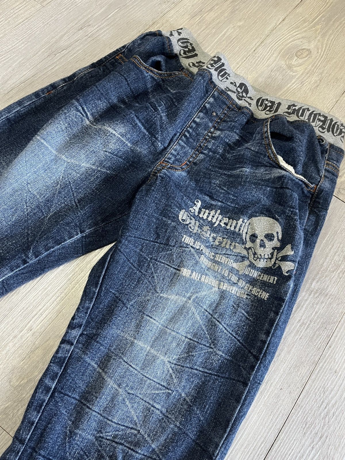 Hysteric Glamour Vintage Skeleton RARE Skull Denim Size US 28 / EU 44 - 3 Thumbnail