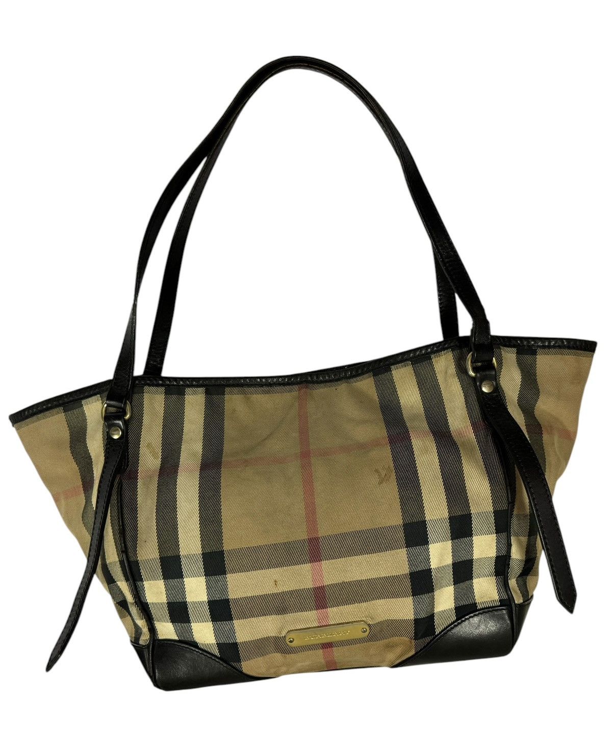 Burberry Burberry Canterburry Tote House Bag Size ONE SIZE - 14 Thumbnail