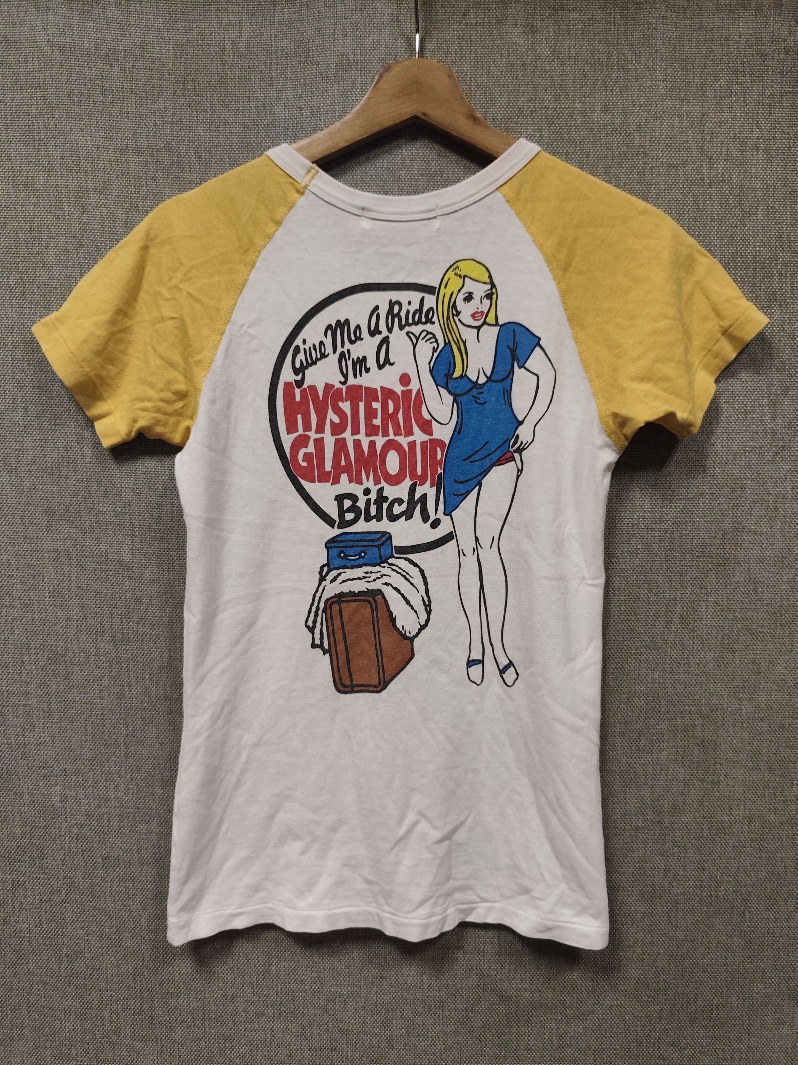 Hysteric Glamour Og Vintage T Shirt Hysteric Glamour Bitch Size XS / US 0-2 / IT 36-38 - 1 Thumbnail