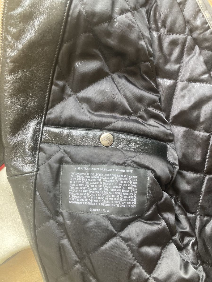 Avirex Avirex Championships Leather Jacket Size US M / EU 48-50 / 2 - 8 Thumbnail