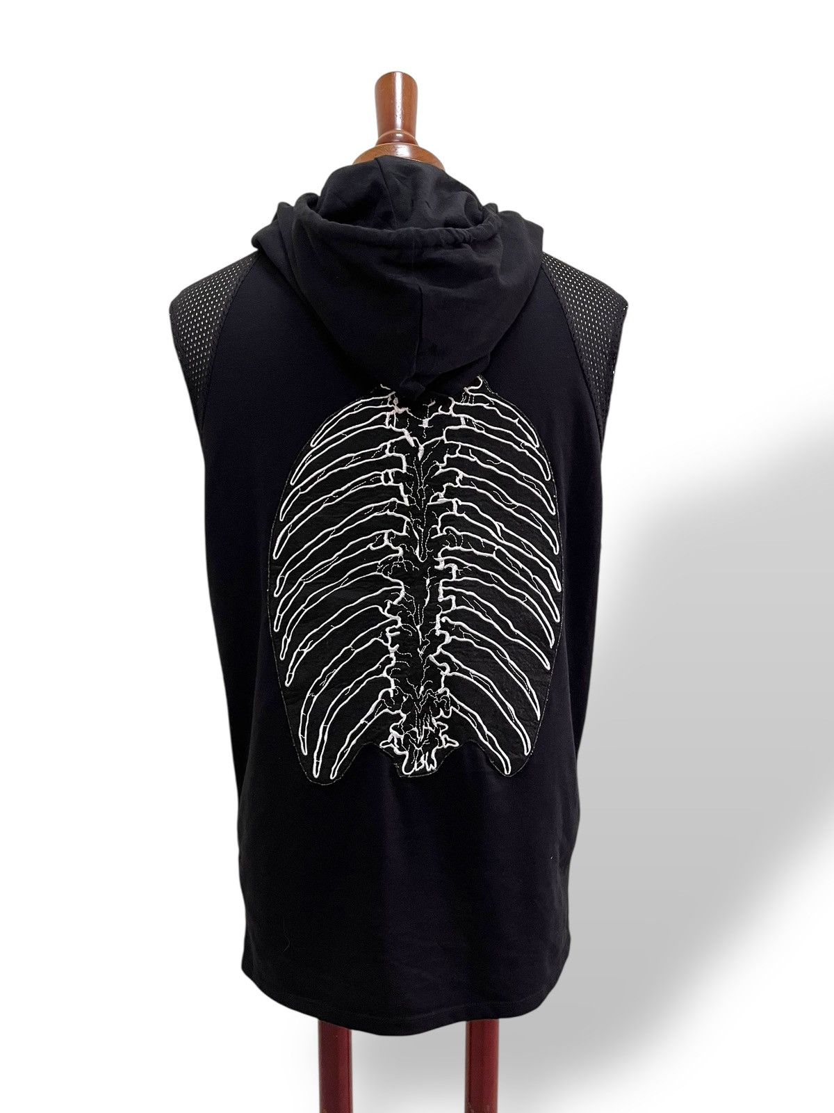 If Six Was Nine Japanese Brand Glad News Sleeveless Hoodies Size US M / EU 48-50 / 2 - 4 Thumbnail