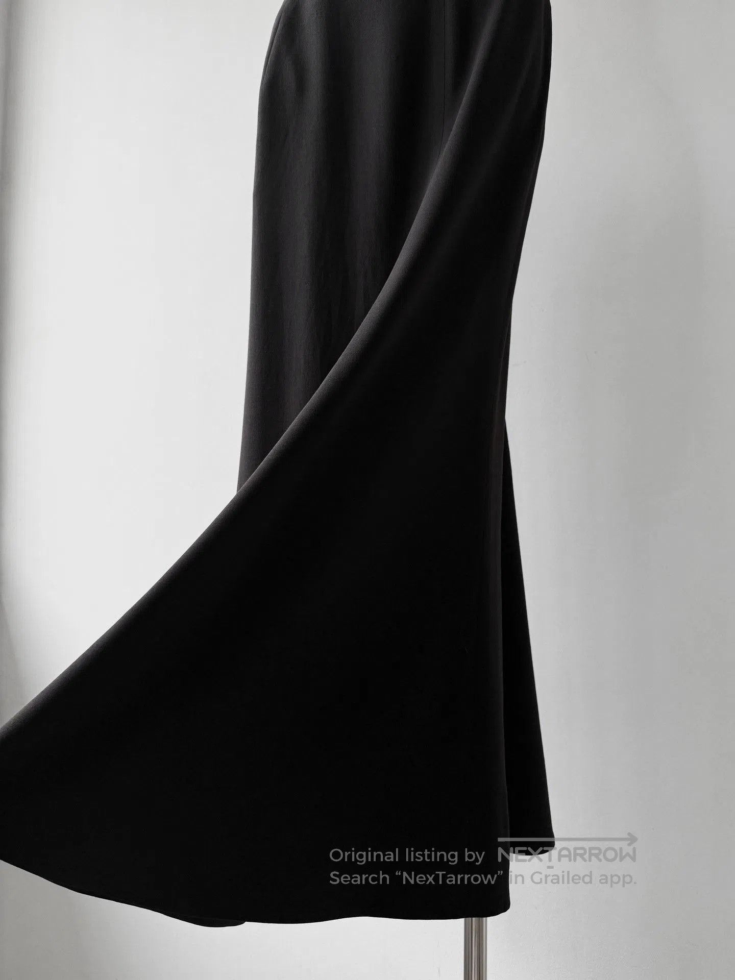 Yohji Yamamoto Yohji Yamamoto 24AW Swing Tail Maxi Skirt. Size 37" - 5 Thumbnail