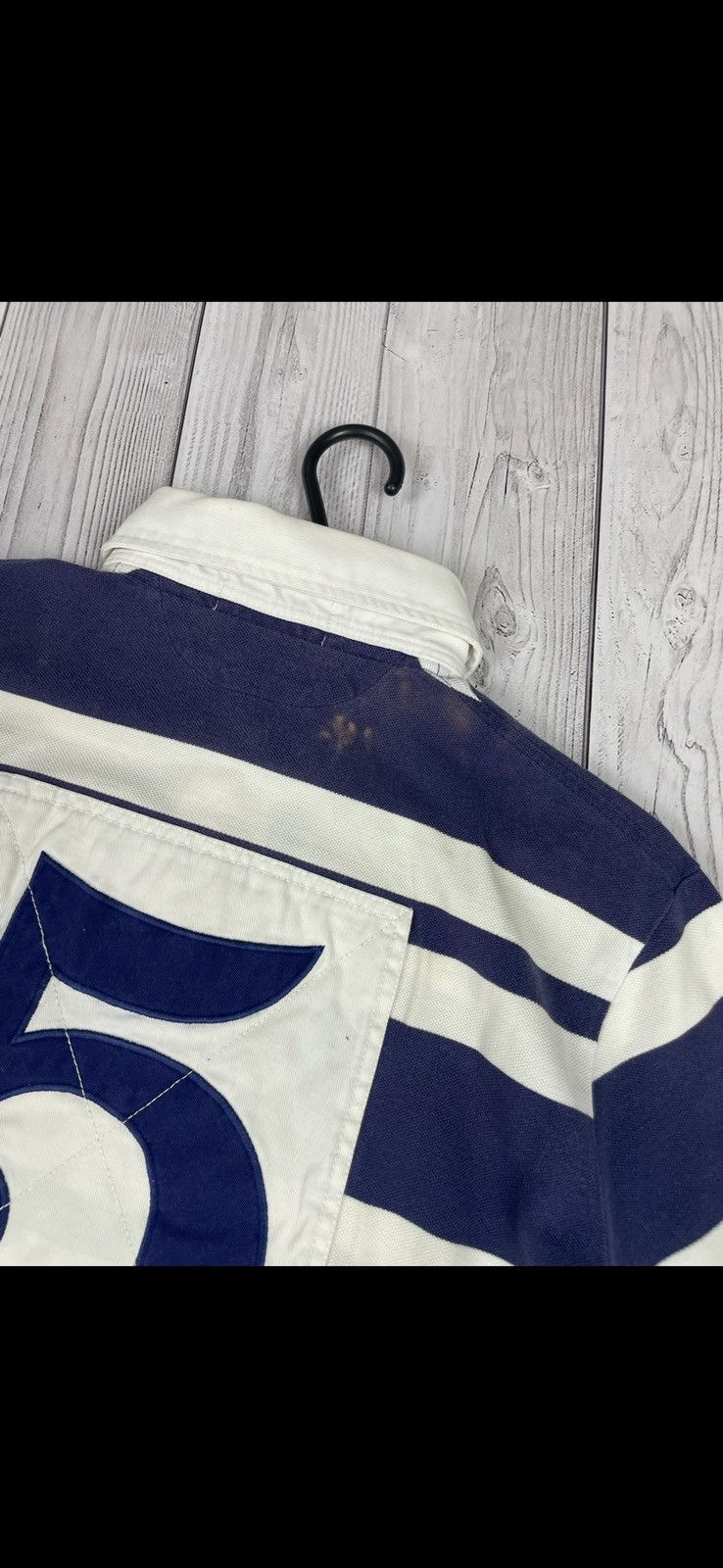 Polo Ralph Lauren Vintage polo ralph lauren striped jersey rugby size M Size US M / EU 48-50 / 2 - 7 Thumbnail