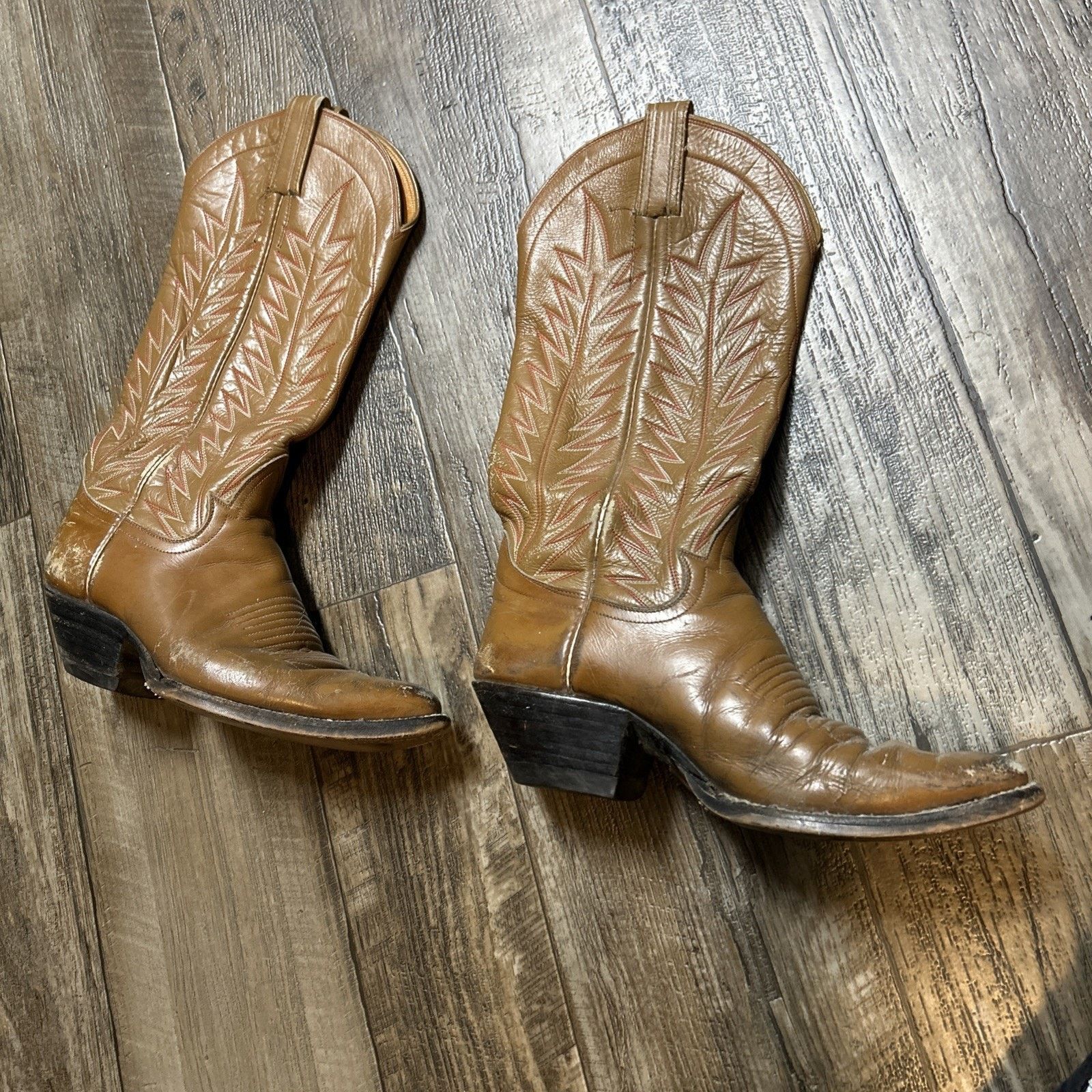 Other Vintage Hondo Ostrich Ladies Seven And A Half Boot Size 7 Size US 7 / IT 37 - 1 Thumbnail