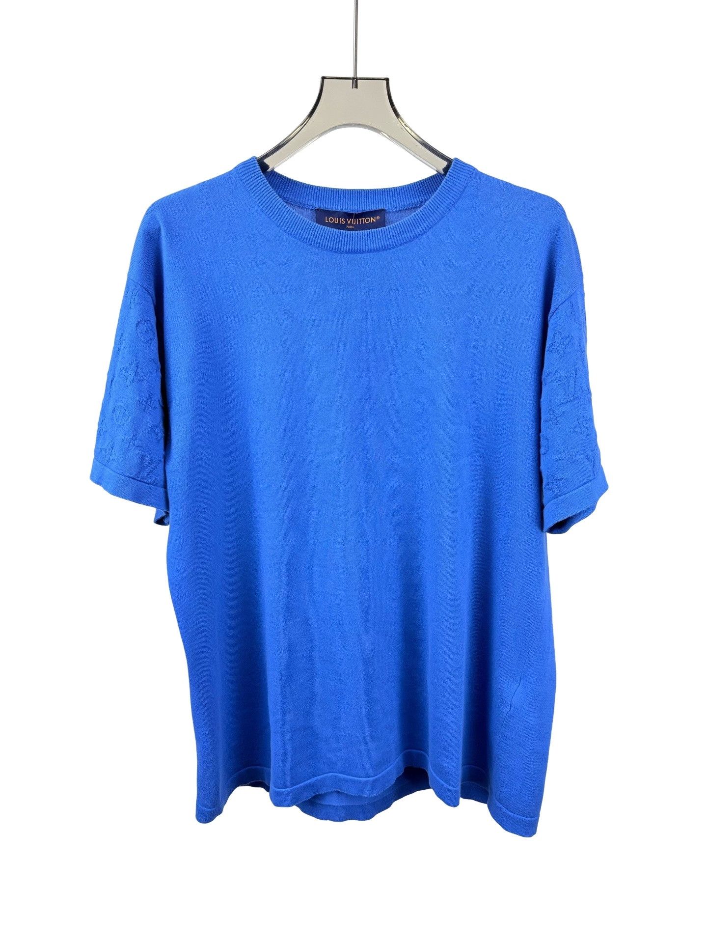 Louis Vuitton Louis Vuitton Monogram Sleeve Knit T-Shirt Size L Size US L / EU 52-54 / 3 - 1 Thumbnail