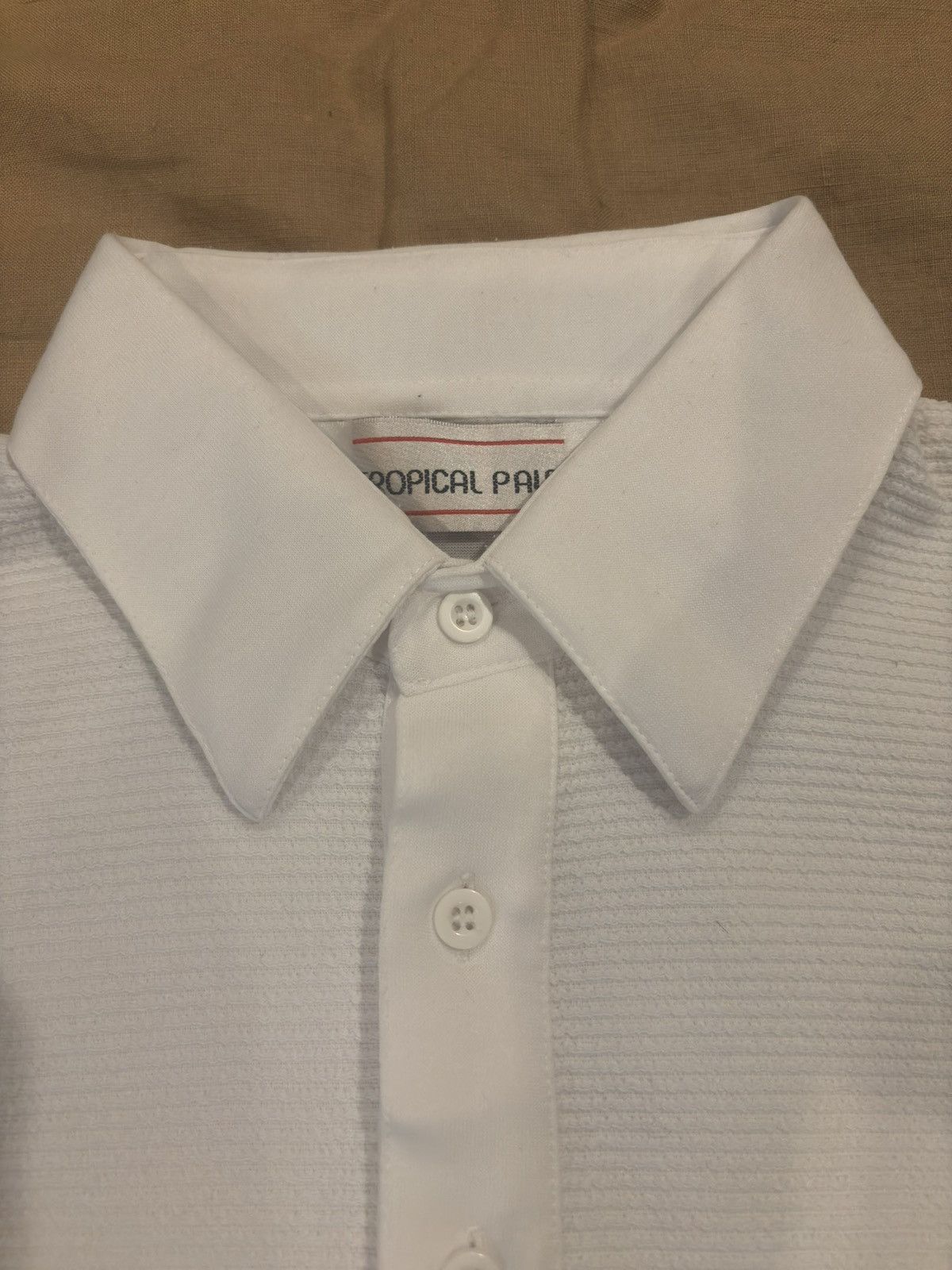 Other Tropical Palm collared shirt.mt-66 Size US L / EU 52-54 / 3 - 4 Thumbnail
