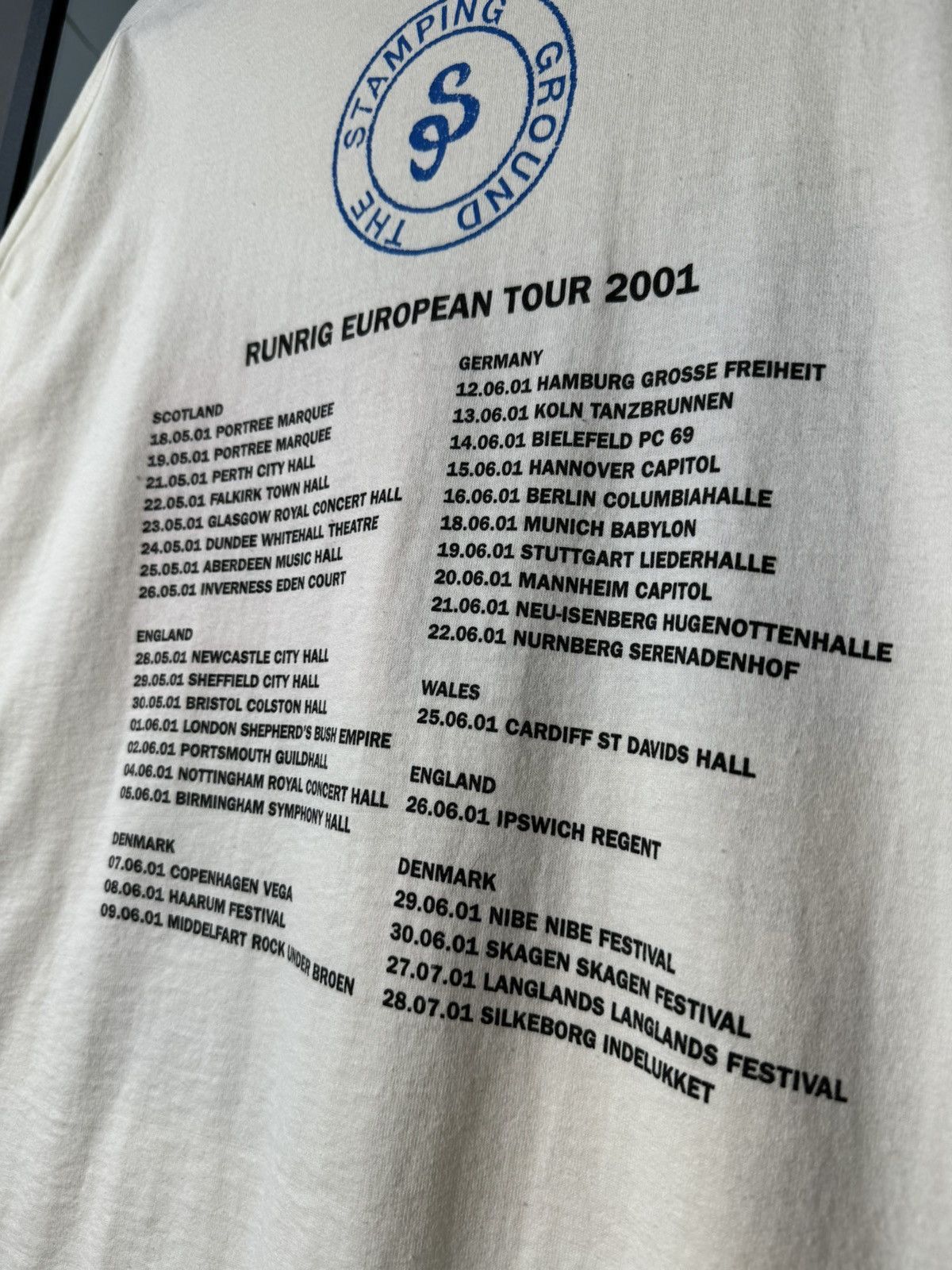 Band Tees × Vintage 2001 Runrig Tour Vintage The Stamping Ground Shirt Size US XL / EU 56 / 4 - 3 Thumbnail