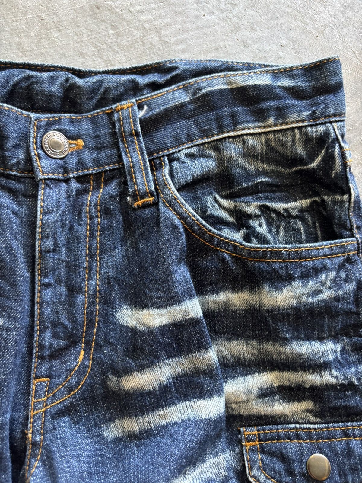 If Six Was Nine VOMANIE cargo japanese sick whiskered wash punk grunge Size US 30 / EU 46 - 8 Thumbnail