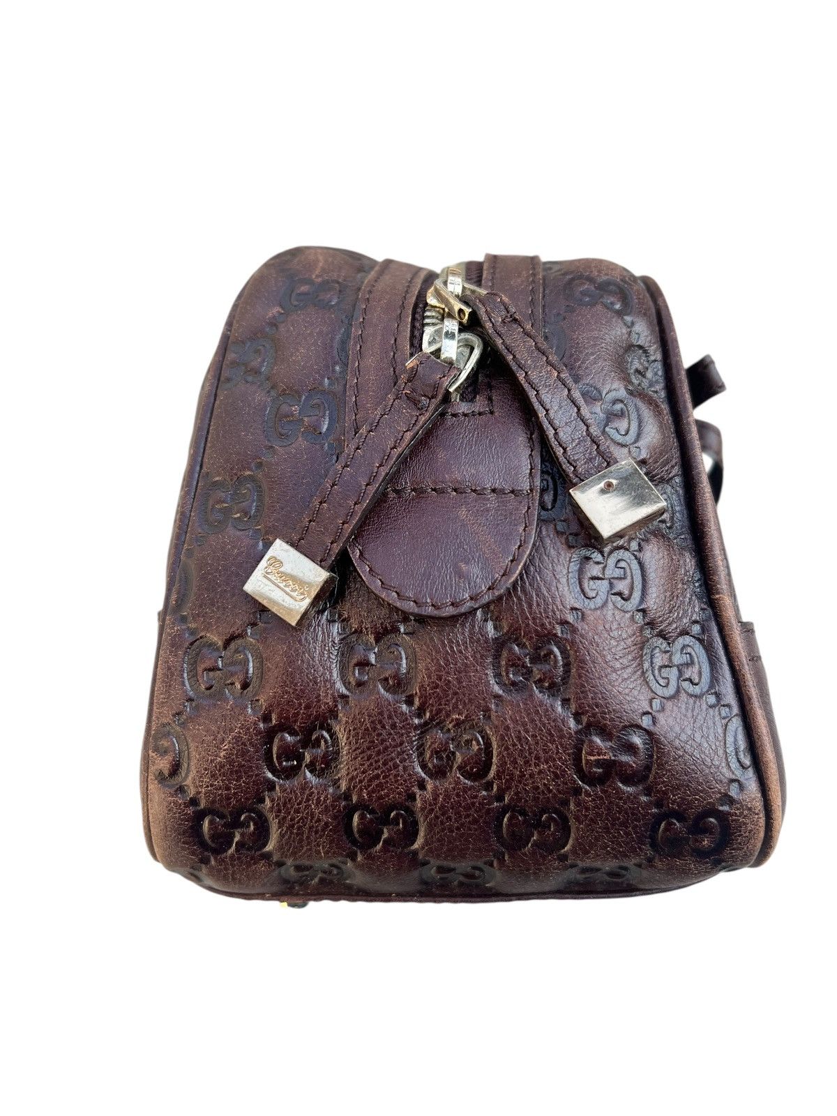 Gucci Gucci Guccissima Princy Fade Patina Leather Boston Bag Size ONE SIZE - 13 Thumbnail