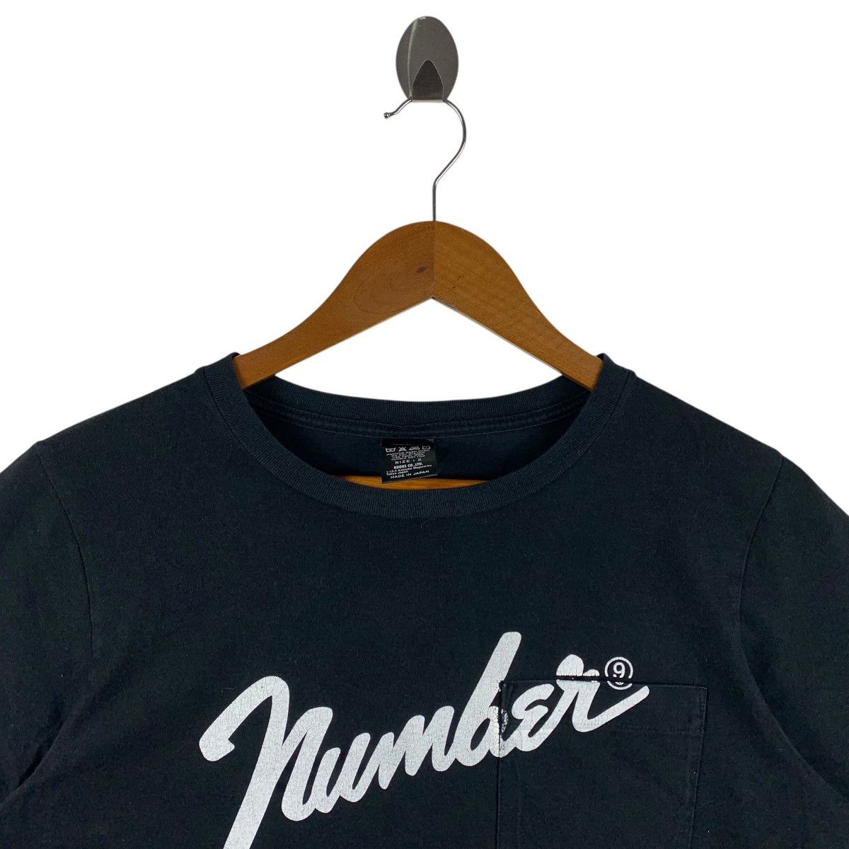Number (N)ine NUMBER NINE Spellout Pocket by Takahiro Miyashita Tshirt Size US S / EU 44-46 / 1 - 2 Thumbnail